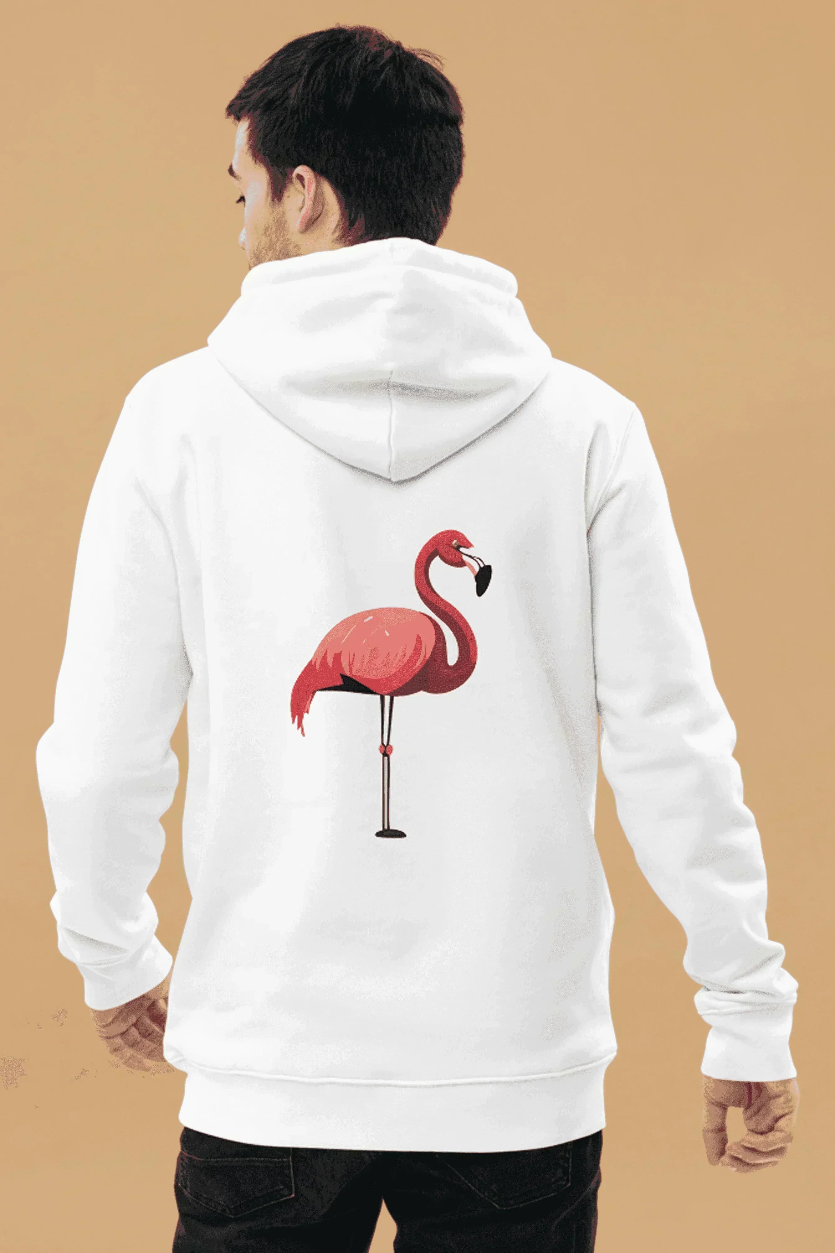 Flamingo hettegenser