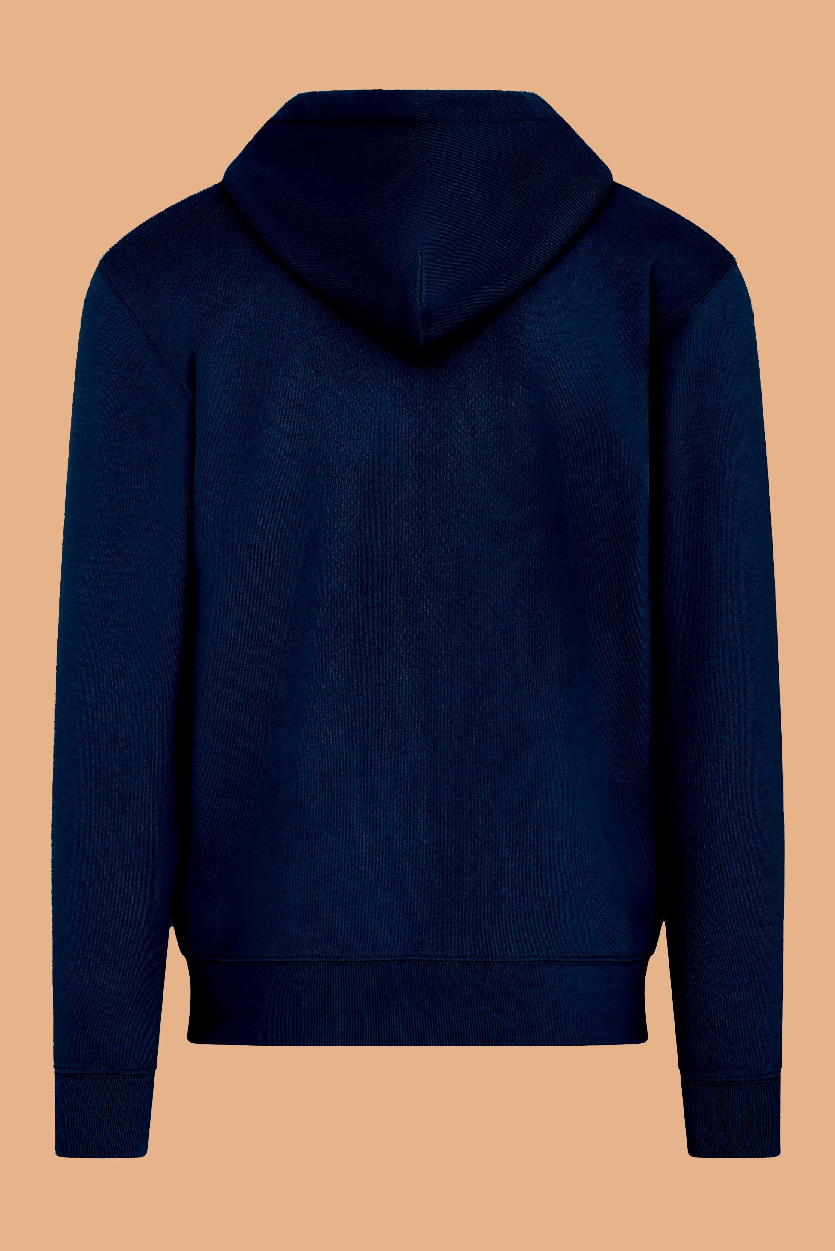 Kapuzenjacke mit Reißverschluss und P-Stickerei