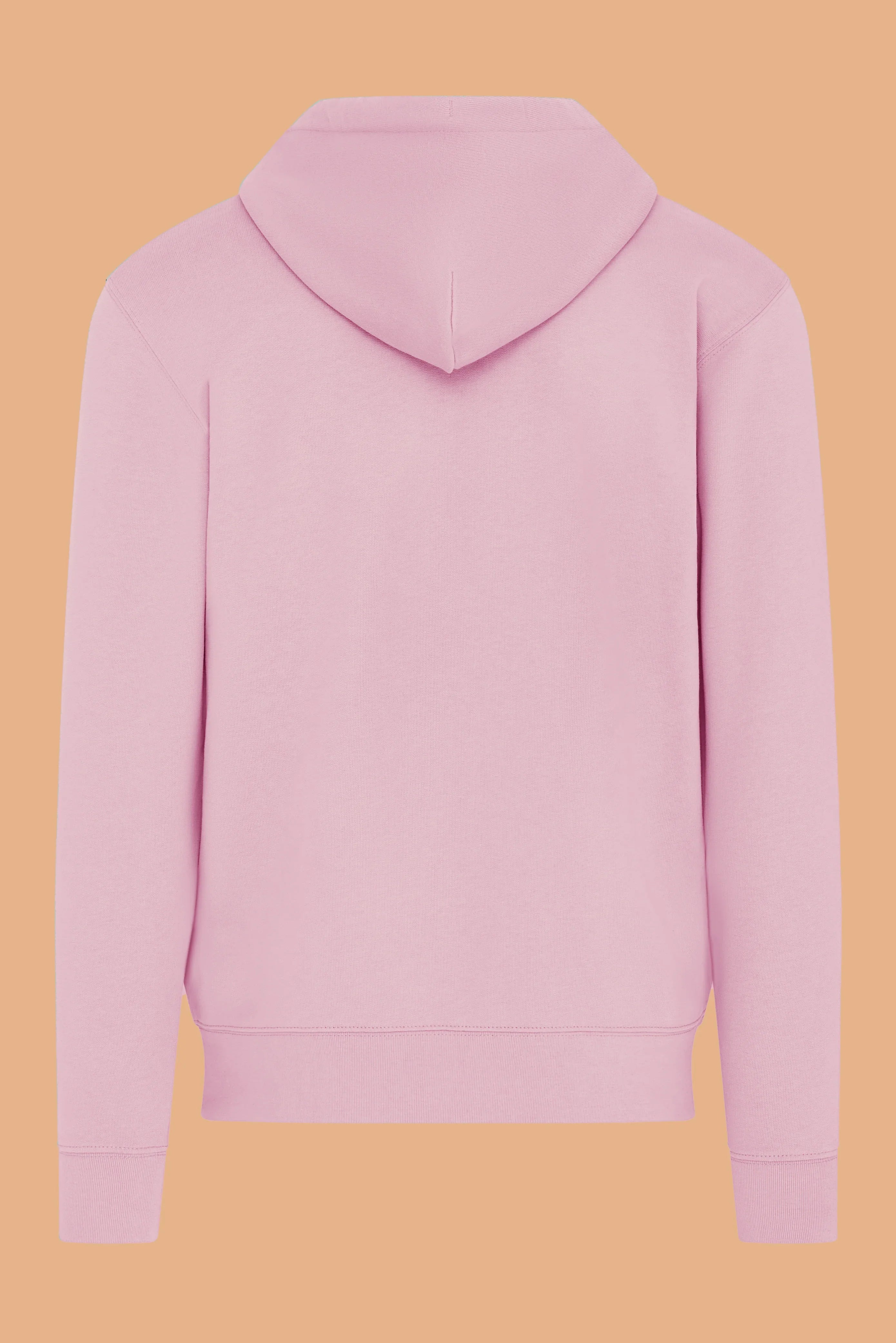 Geborduurde P-hoodie met rits