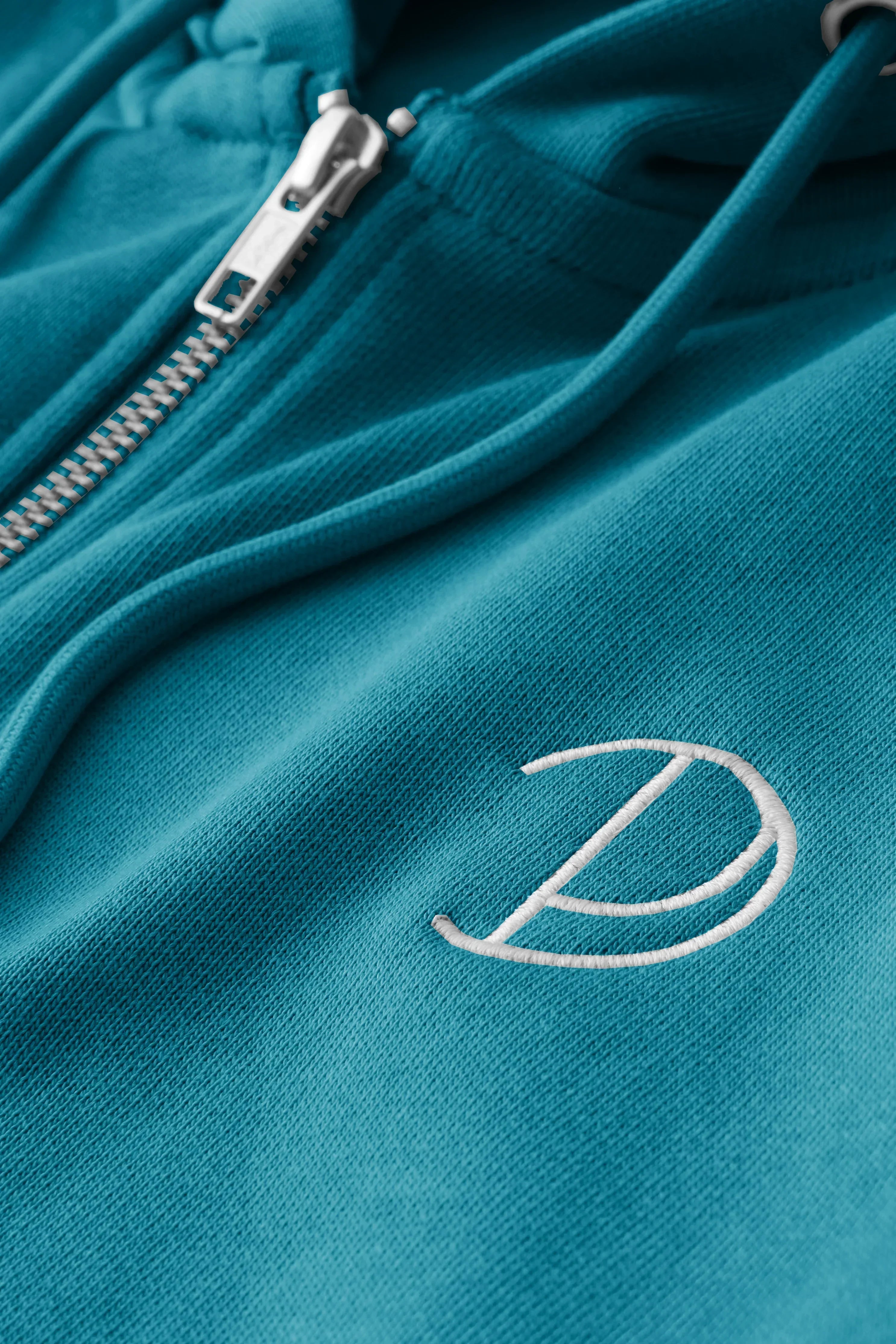 Broderad P Zip-Up Hoodie