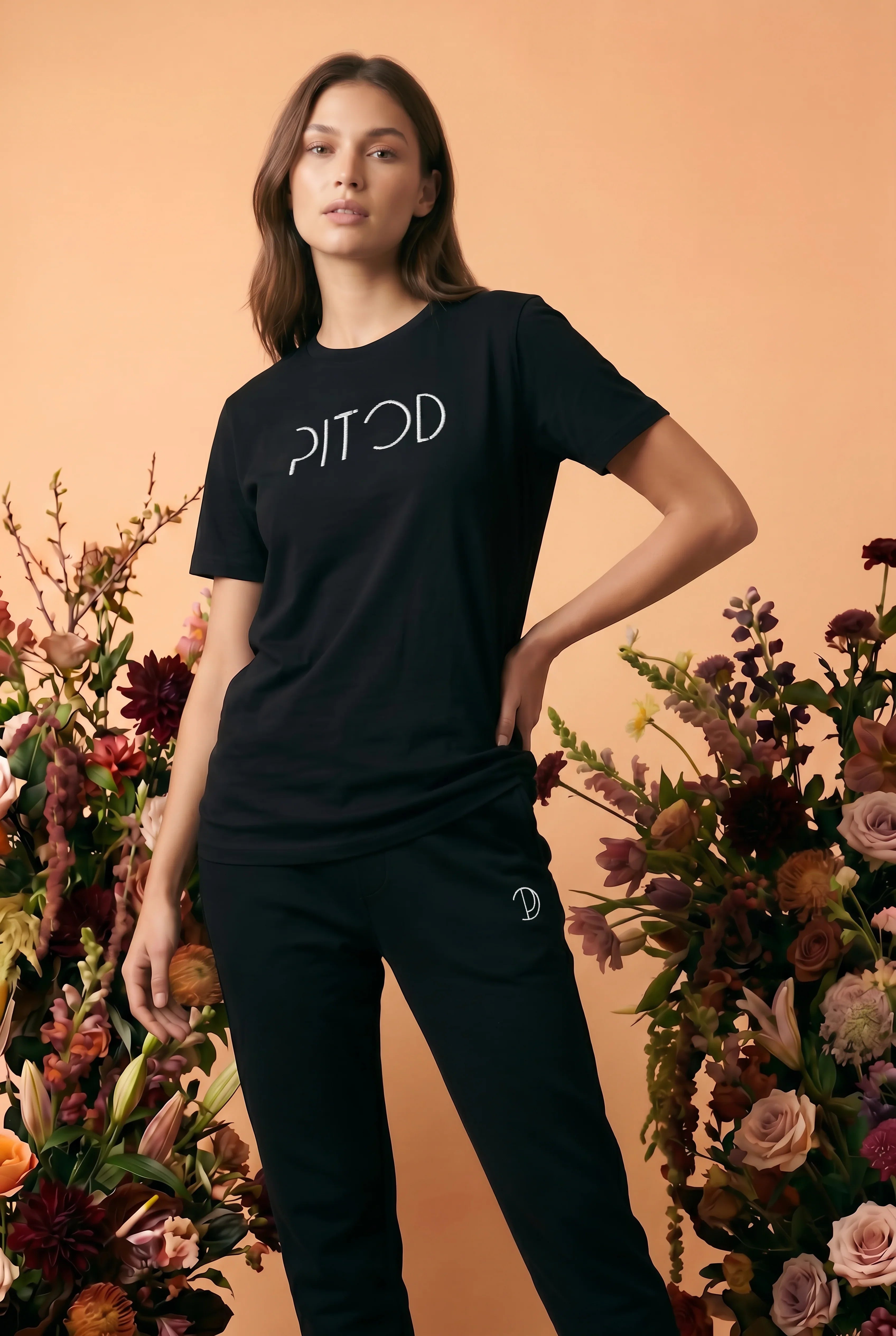 Broderad Pitod T-Shirt
