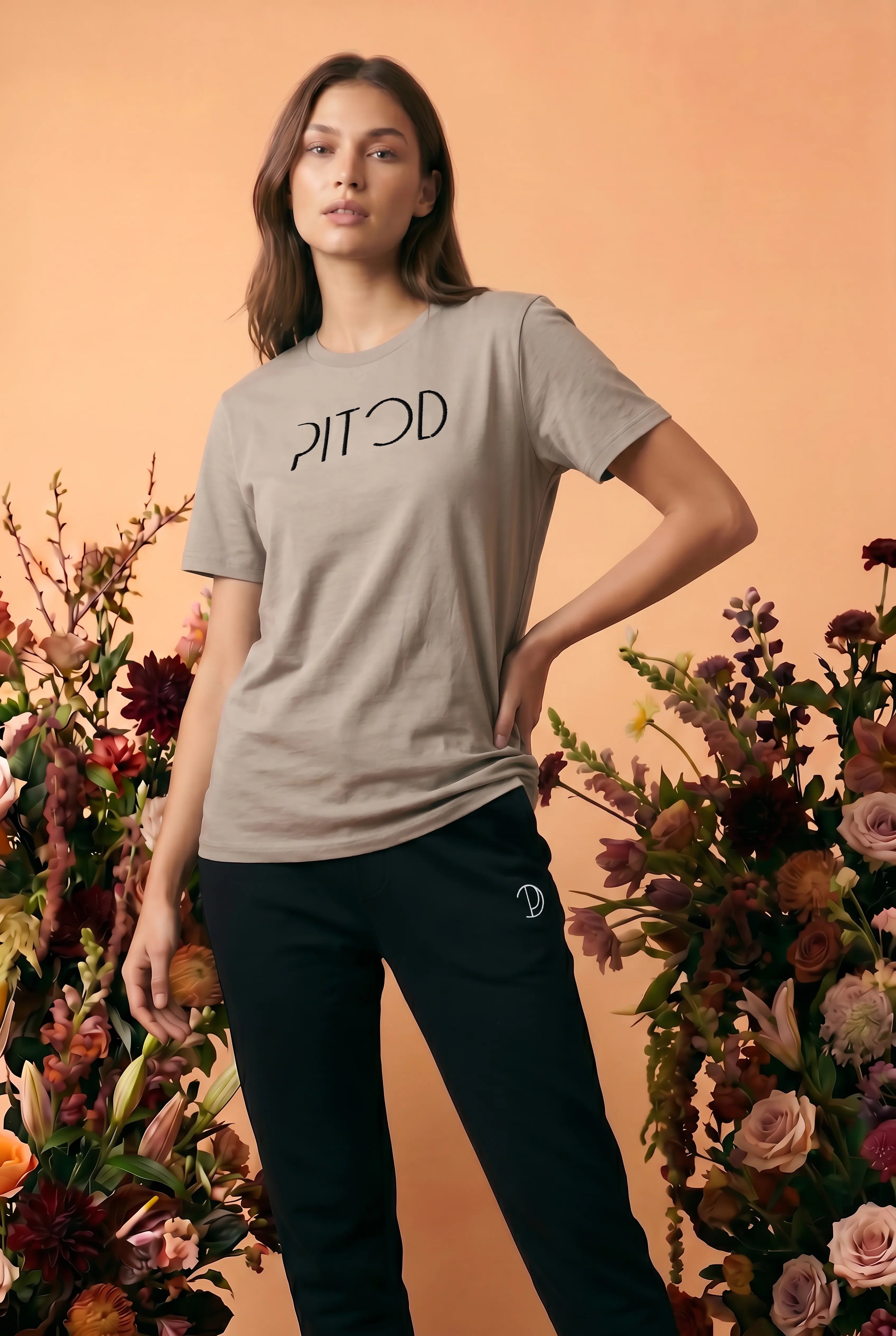 Broderad Pitod T-Shirt