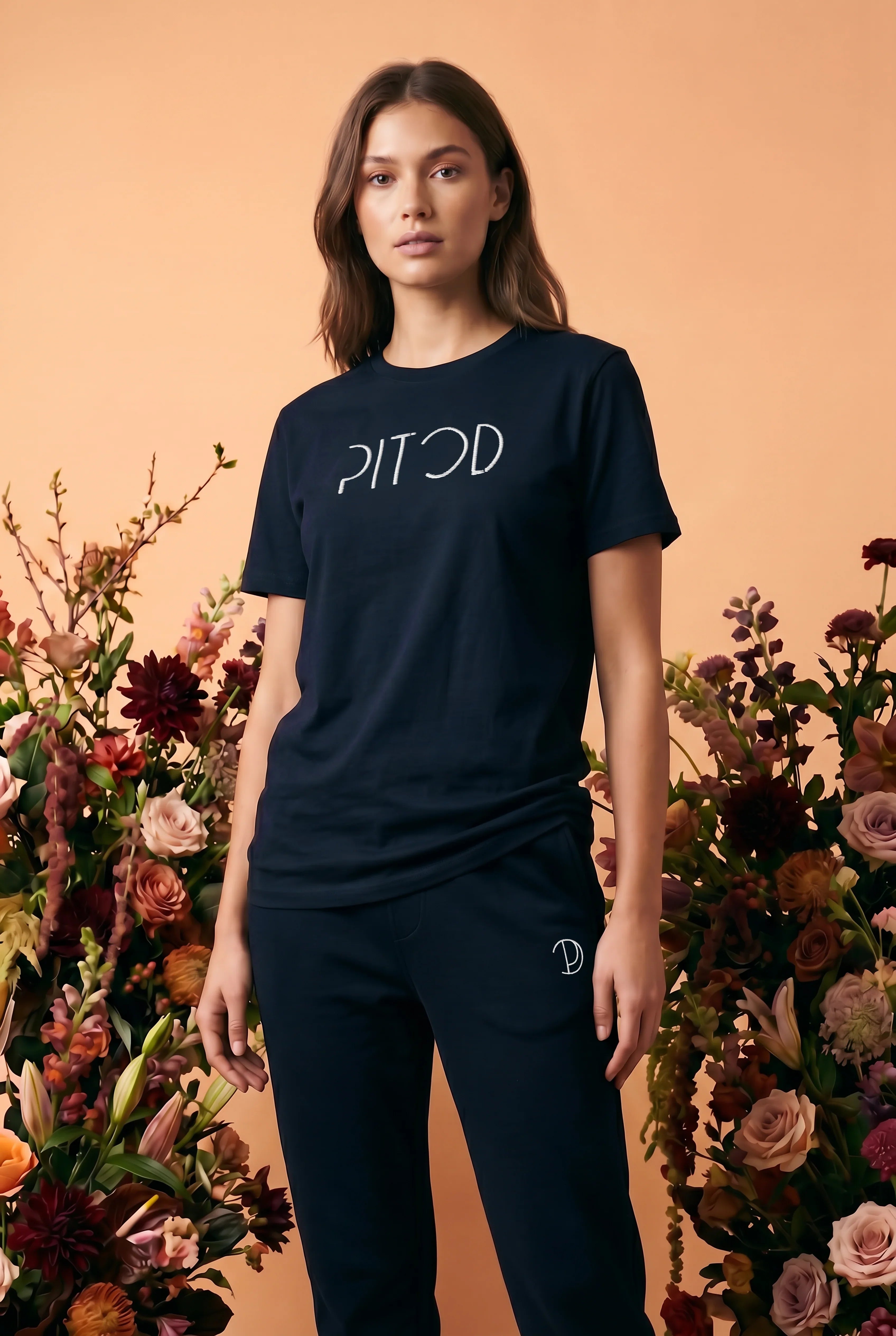 Broderad Pitod T-Shirt