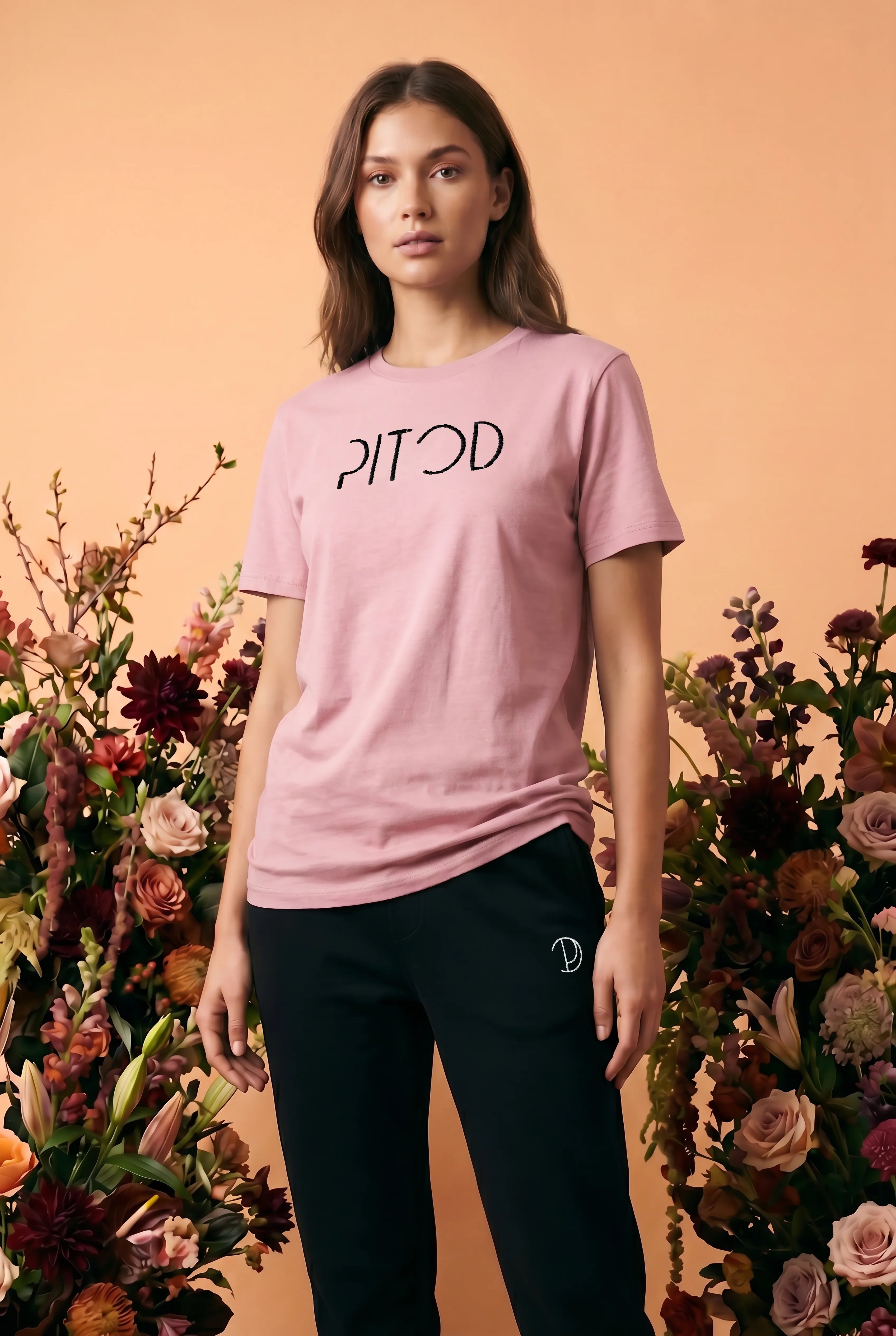 Broderad Pitod T-Shirt