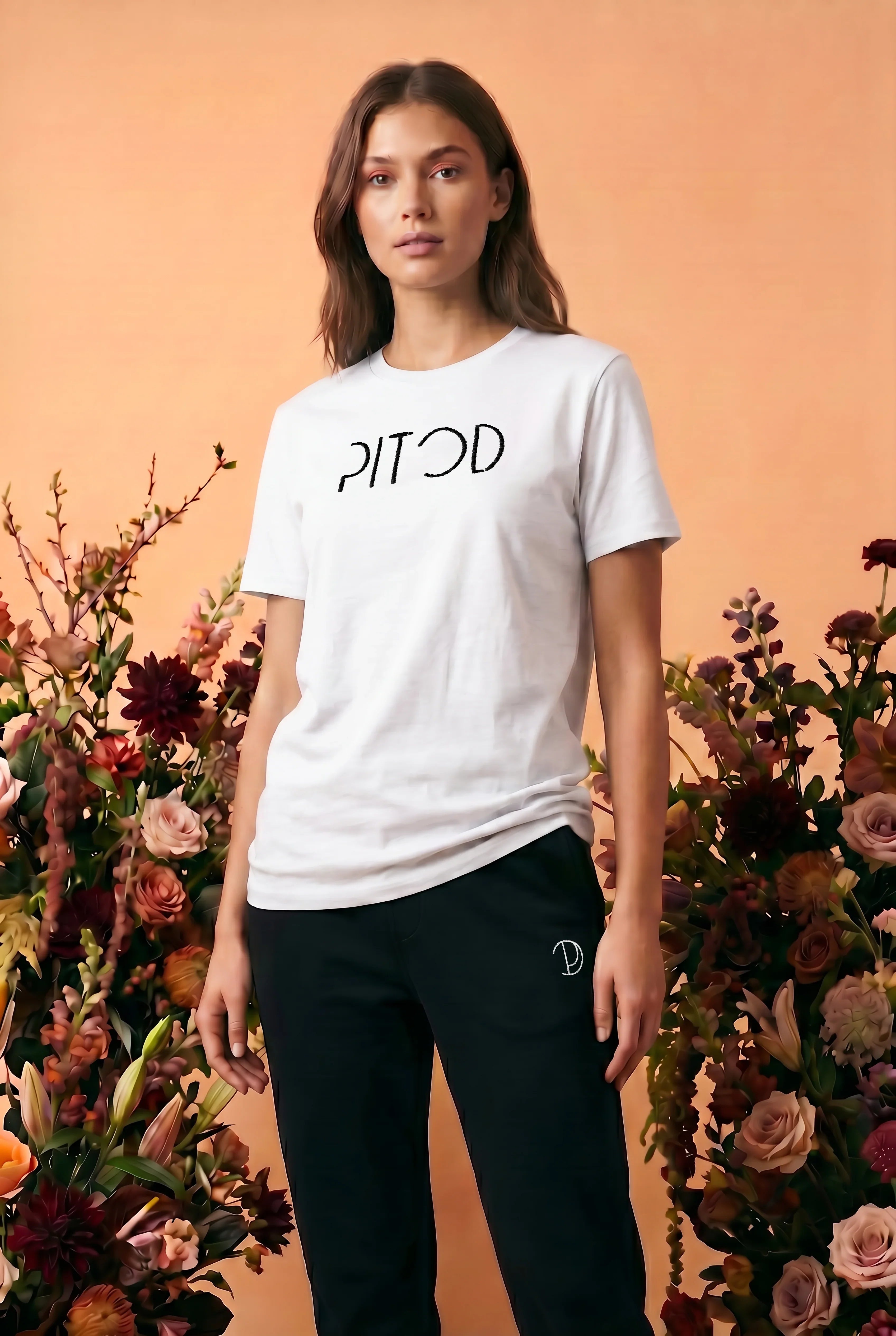 Broderad Pitod T-Shirt