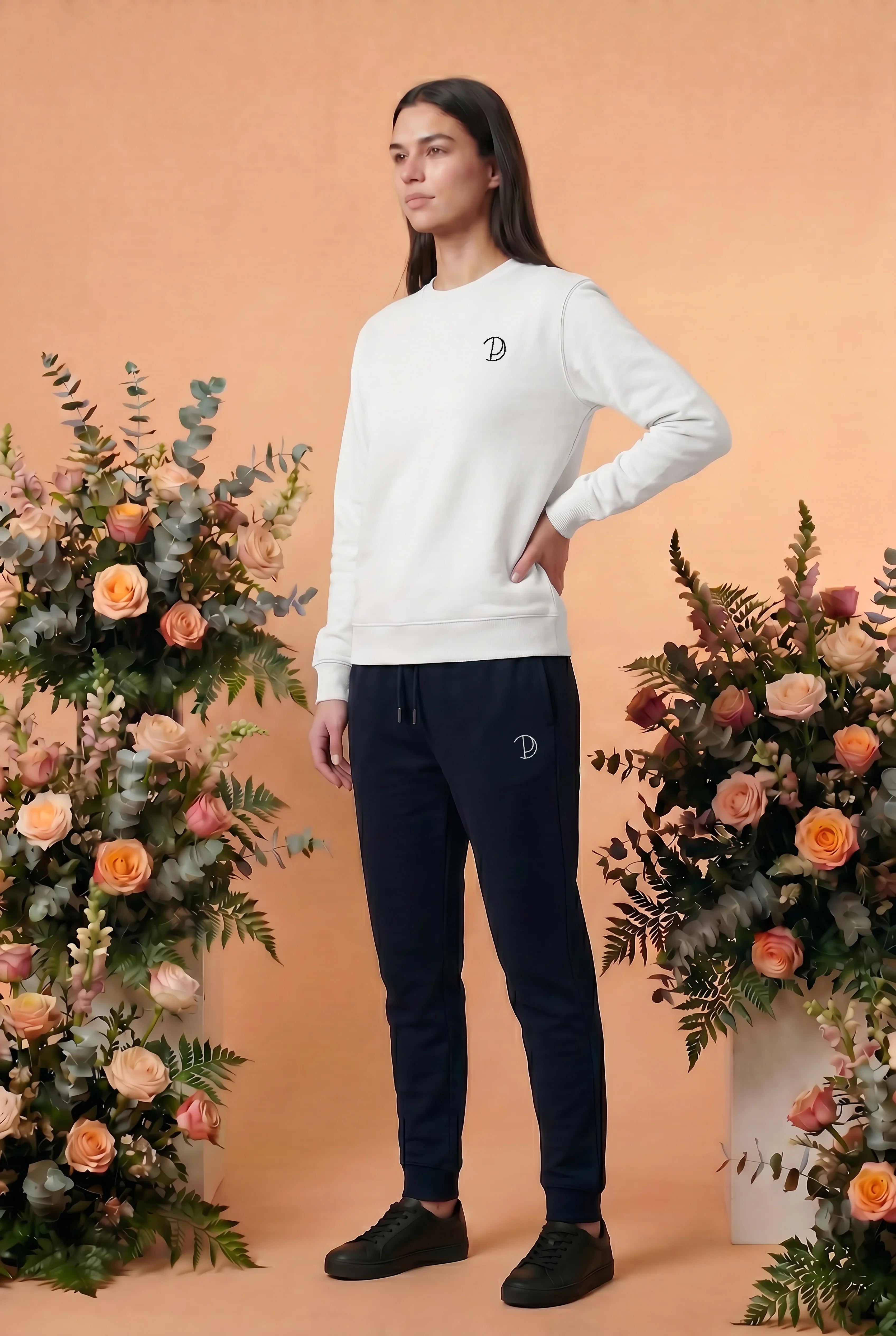Embroidered P Sweatshirt