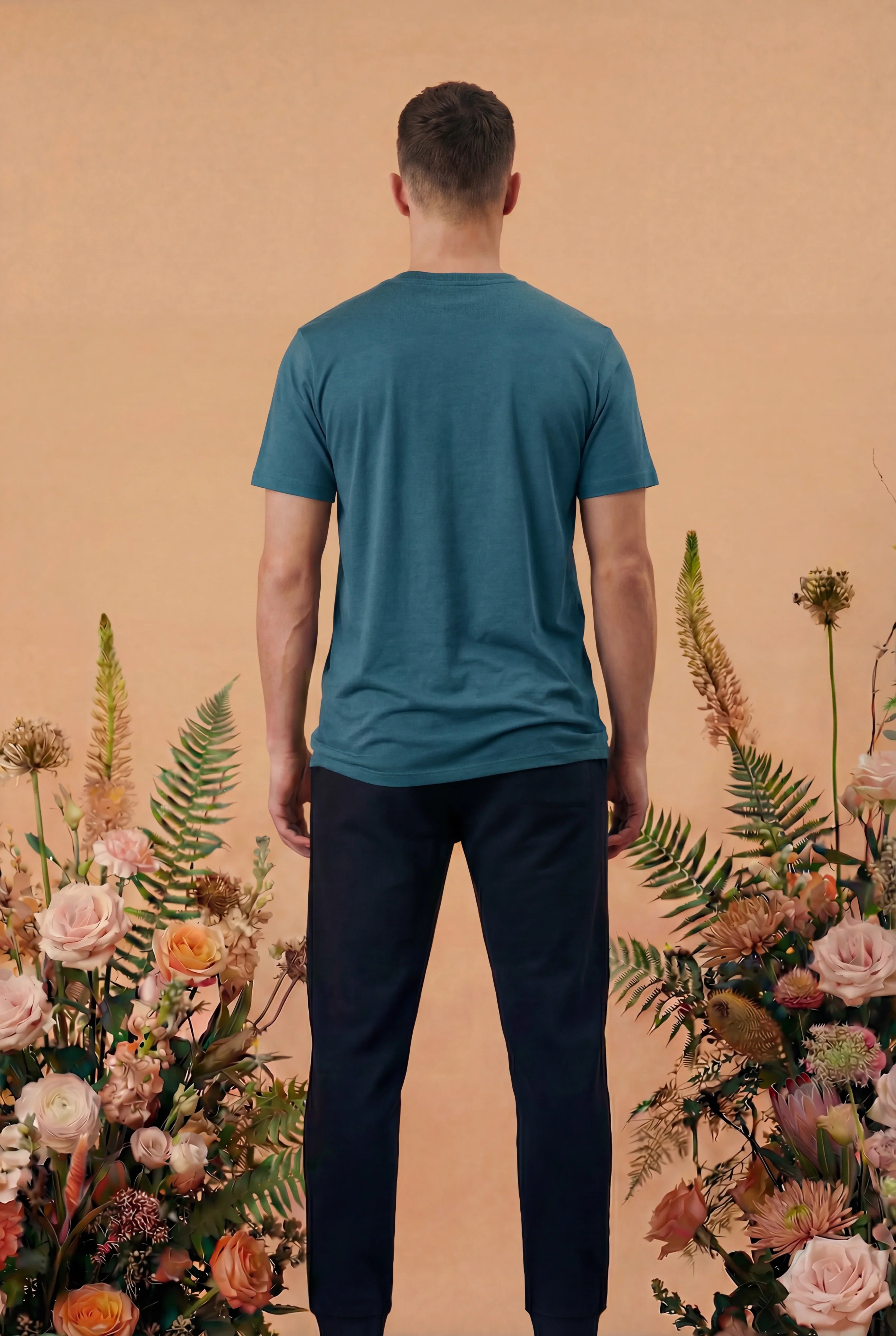 Geborduurd T-shirt met logo