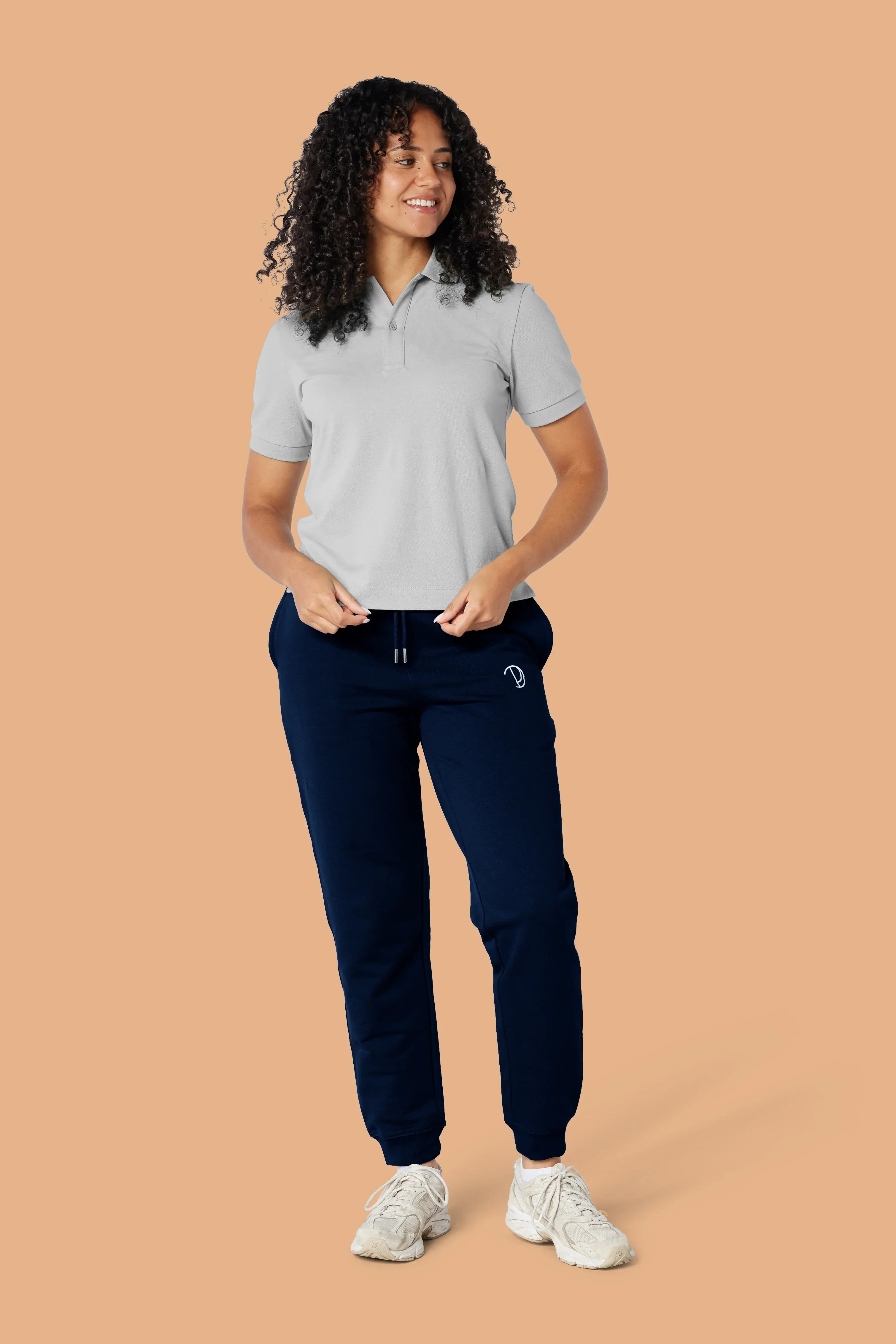 Embroidered P Joggers