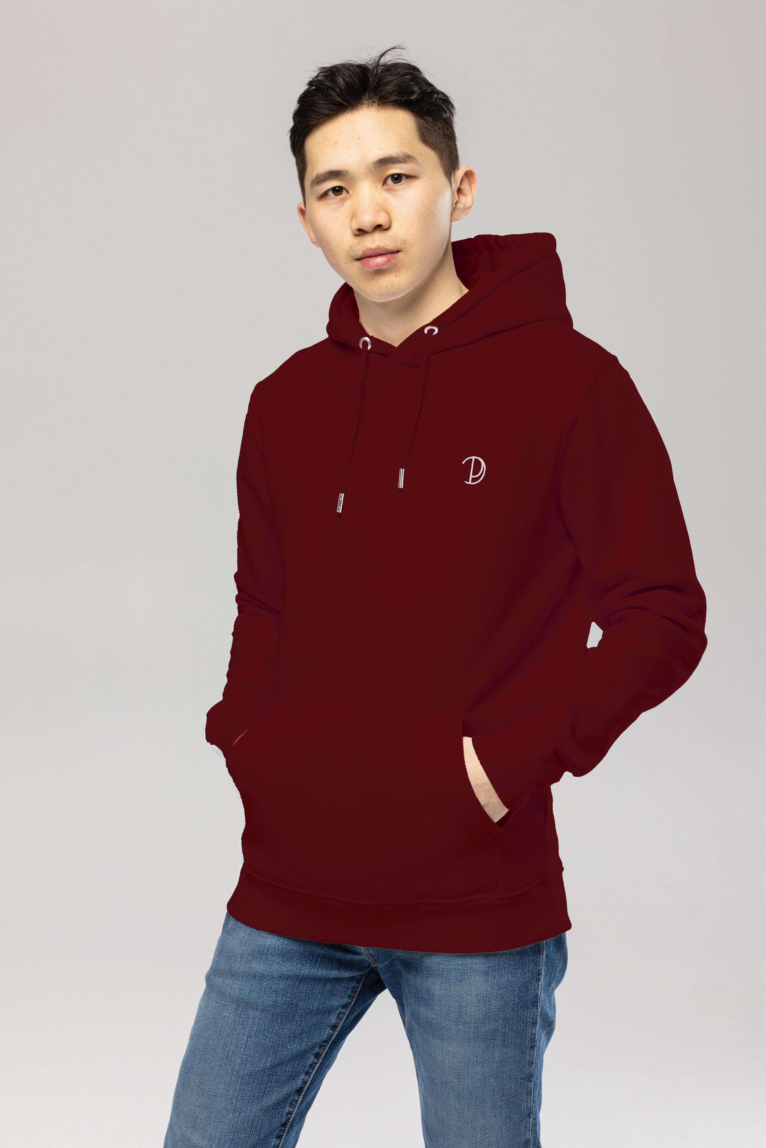 Embroidered Logo Hoodie | Hoodie | pitod.com