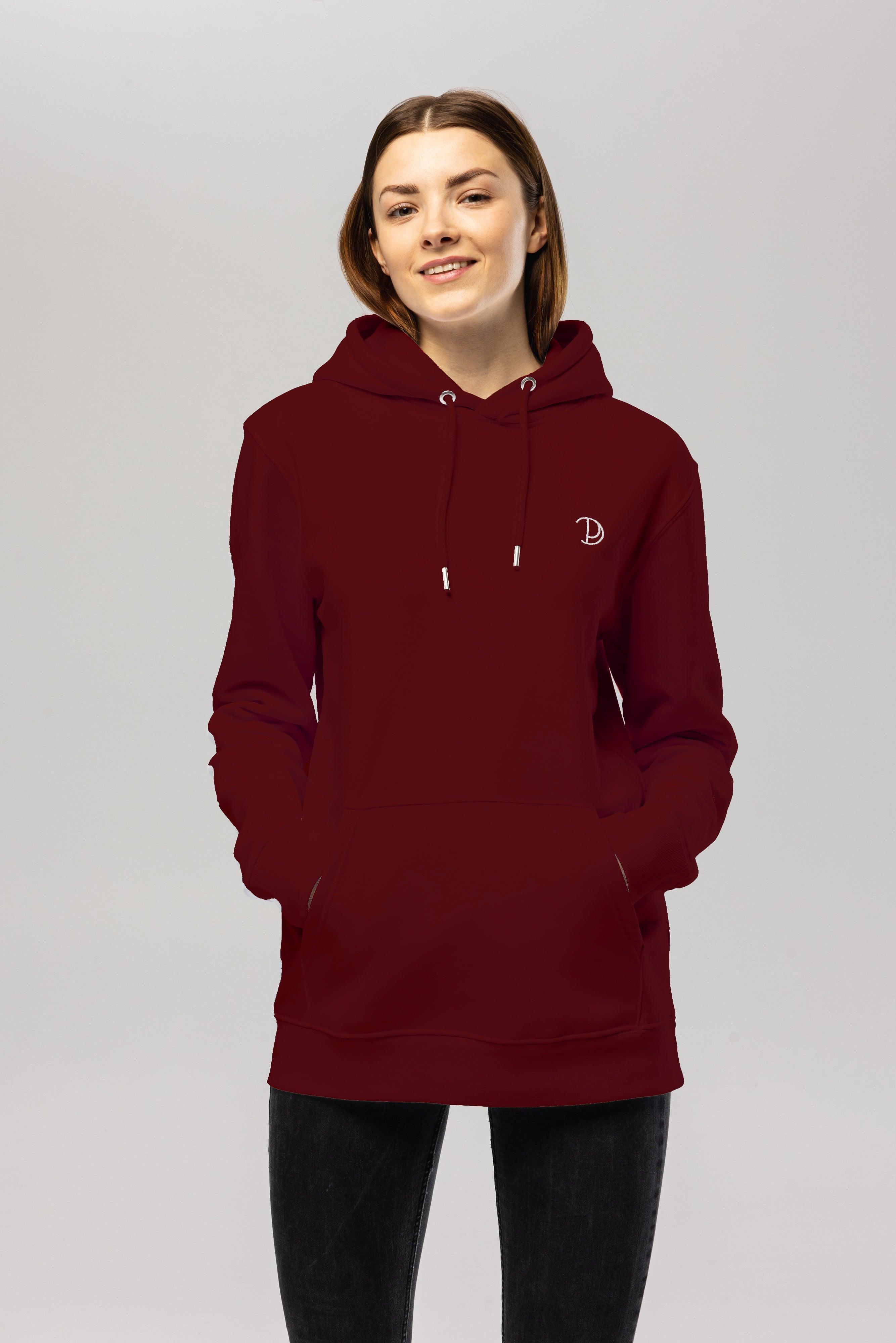 Embroidered Logo Hoodie | Hoodie | pitod.com