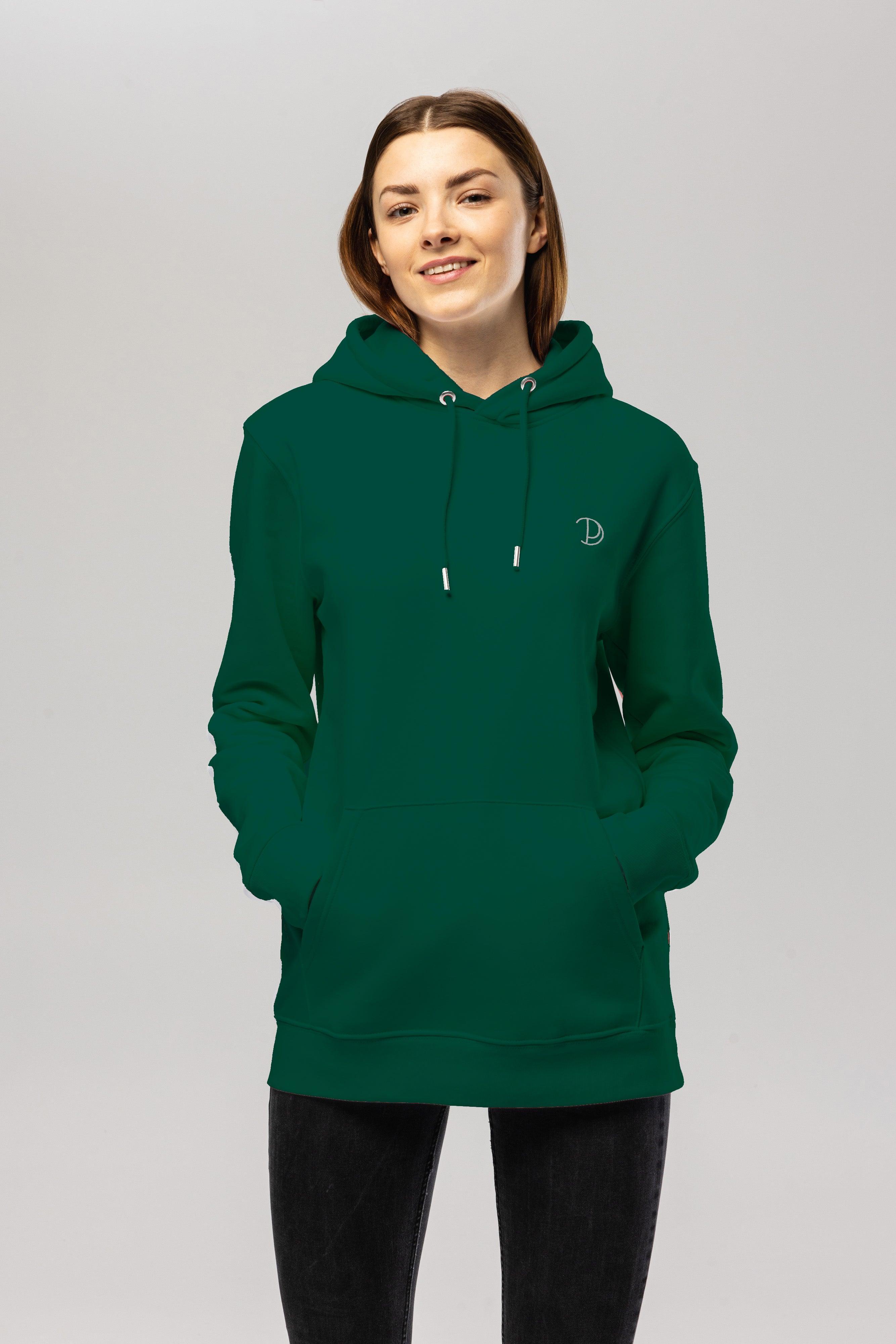 Embroidered Logo Hoodie | Hoodie | pitod.com