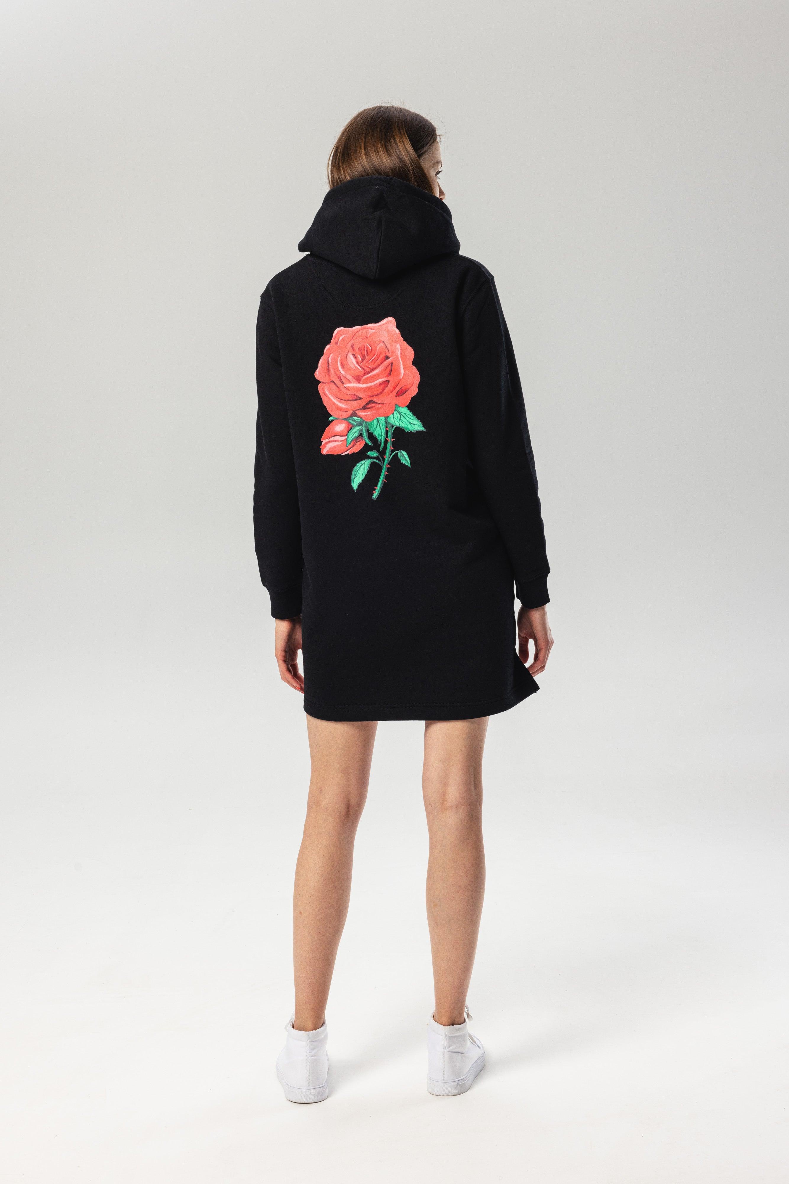 Flower Hoodie Dress | Hoodie Dress | pitod.com