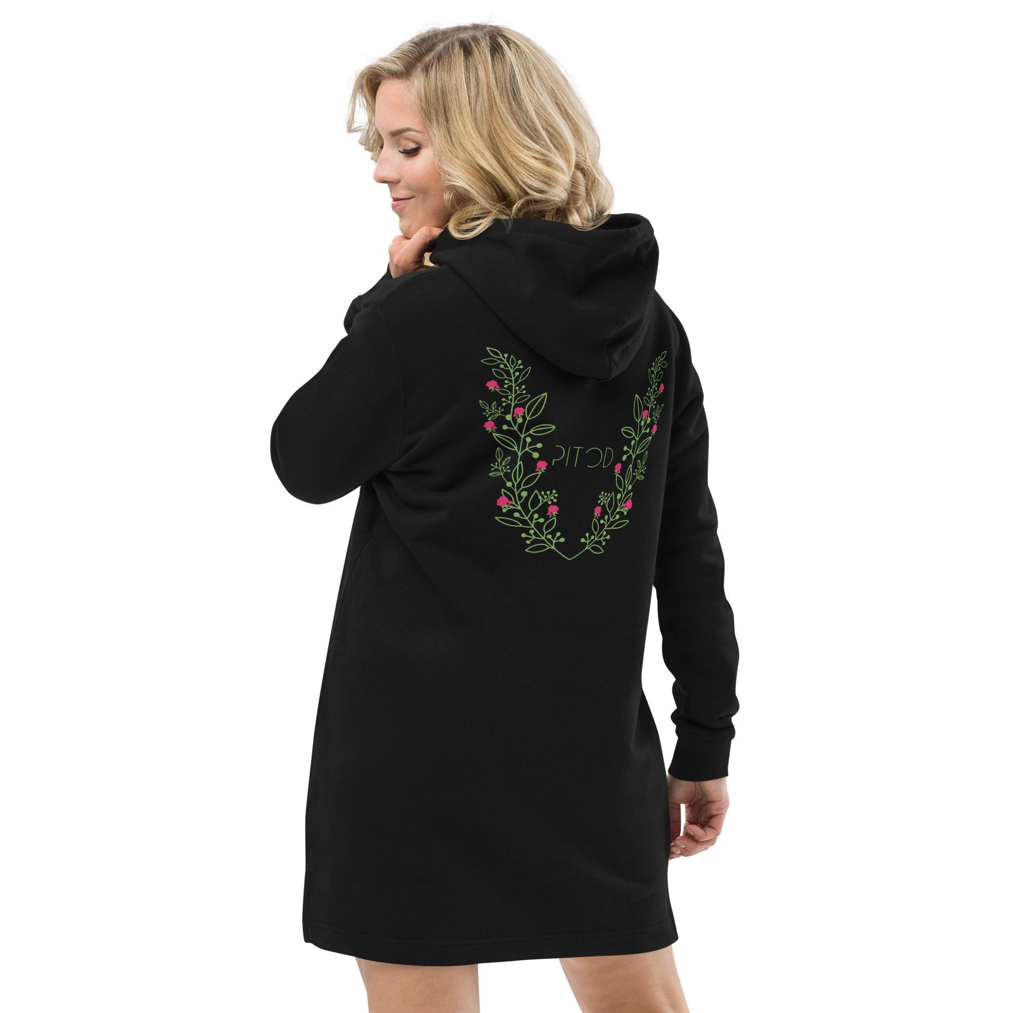 Pitod Flower Tree Hoodie Dress | Hoodie Dress | pitod.com