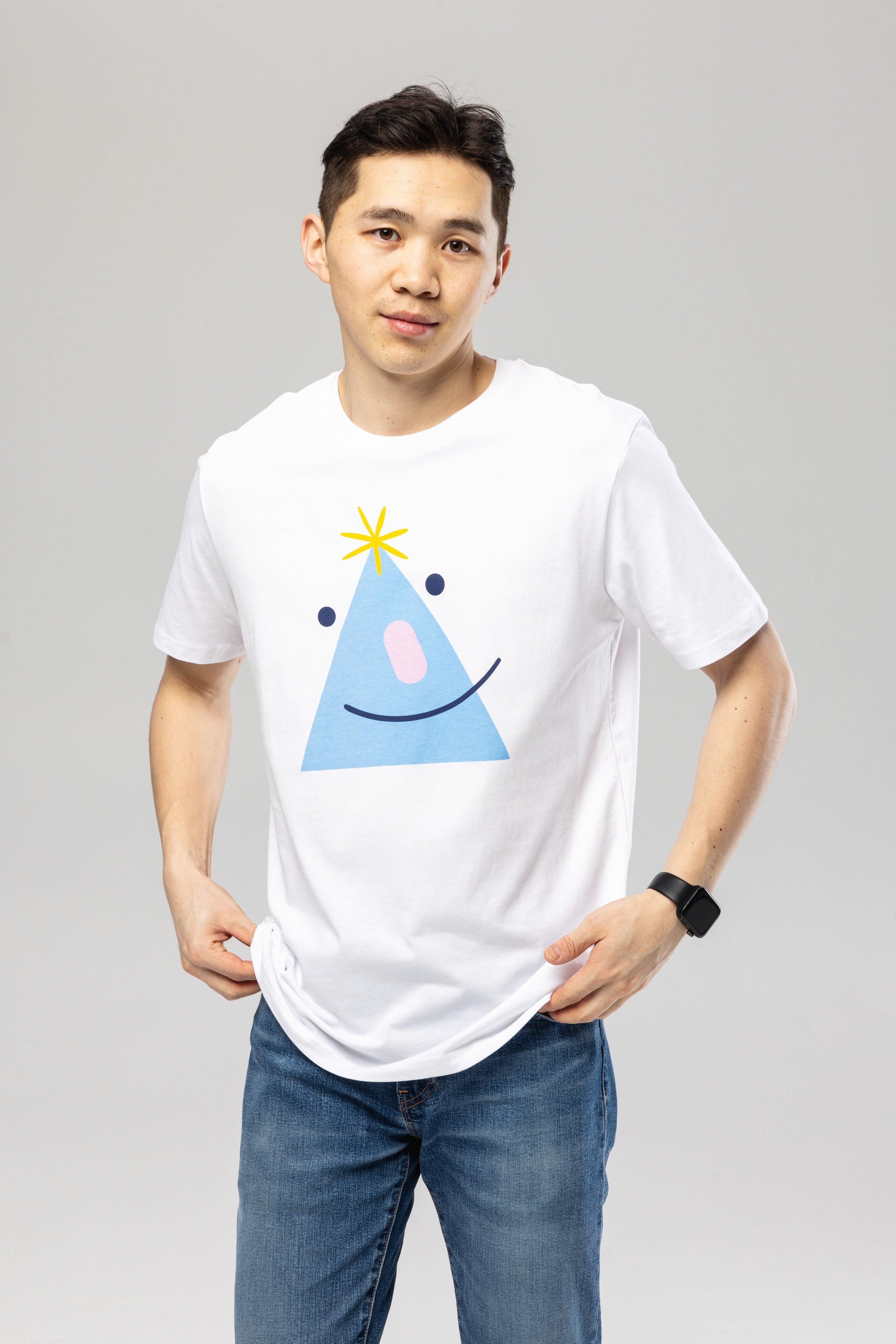 Happy Triangle T-Shirt | T-shirt | pitod.com