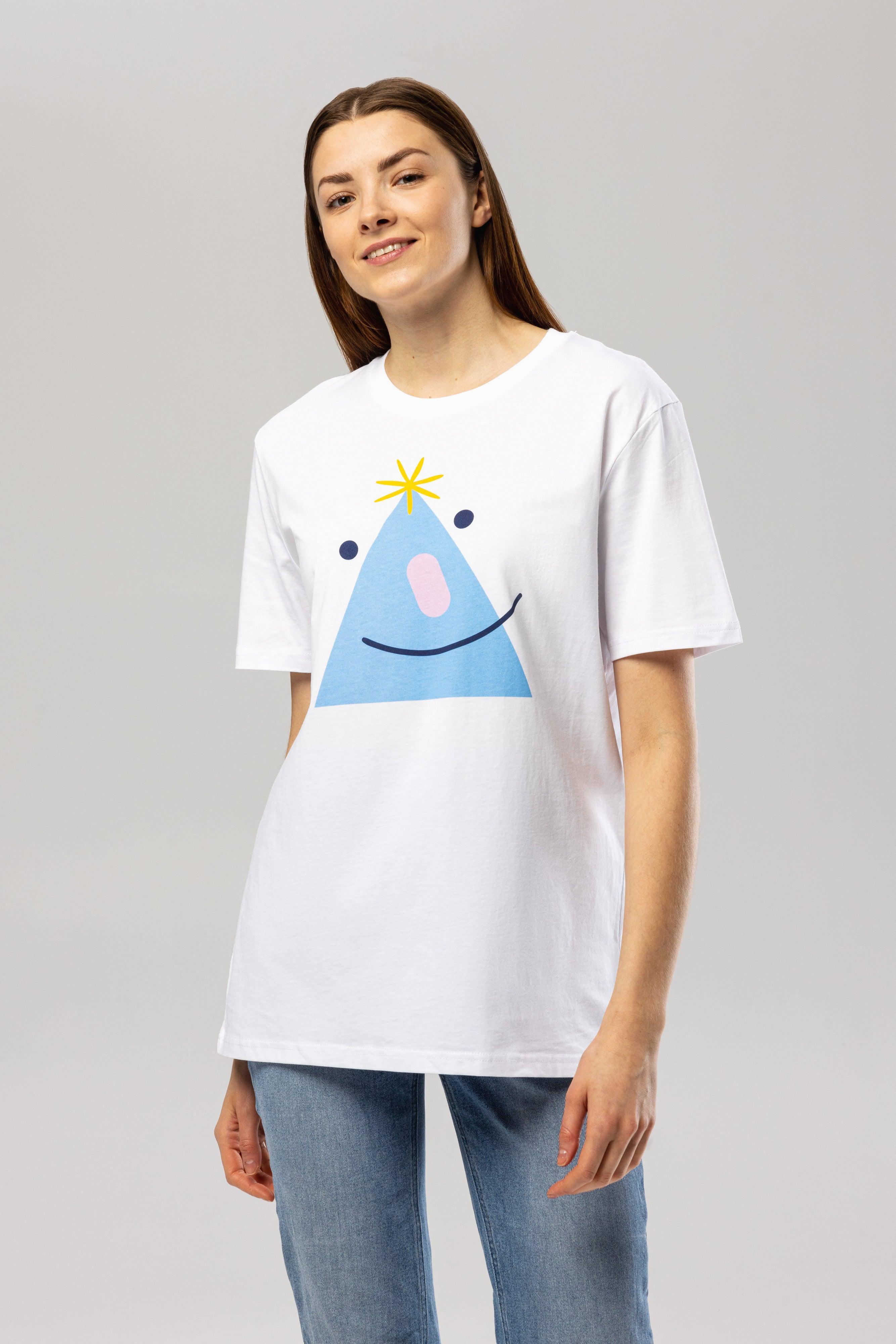 Happy Triangle T-Shirt | T-shirt | pitod.com
