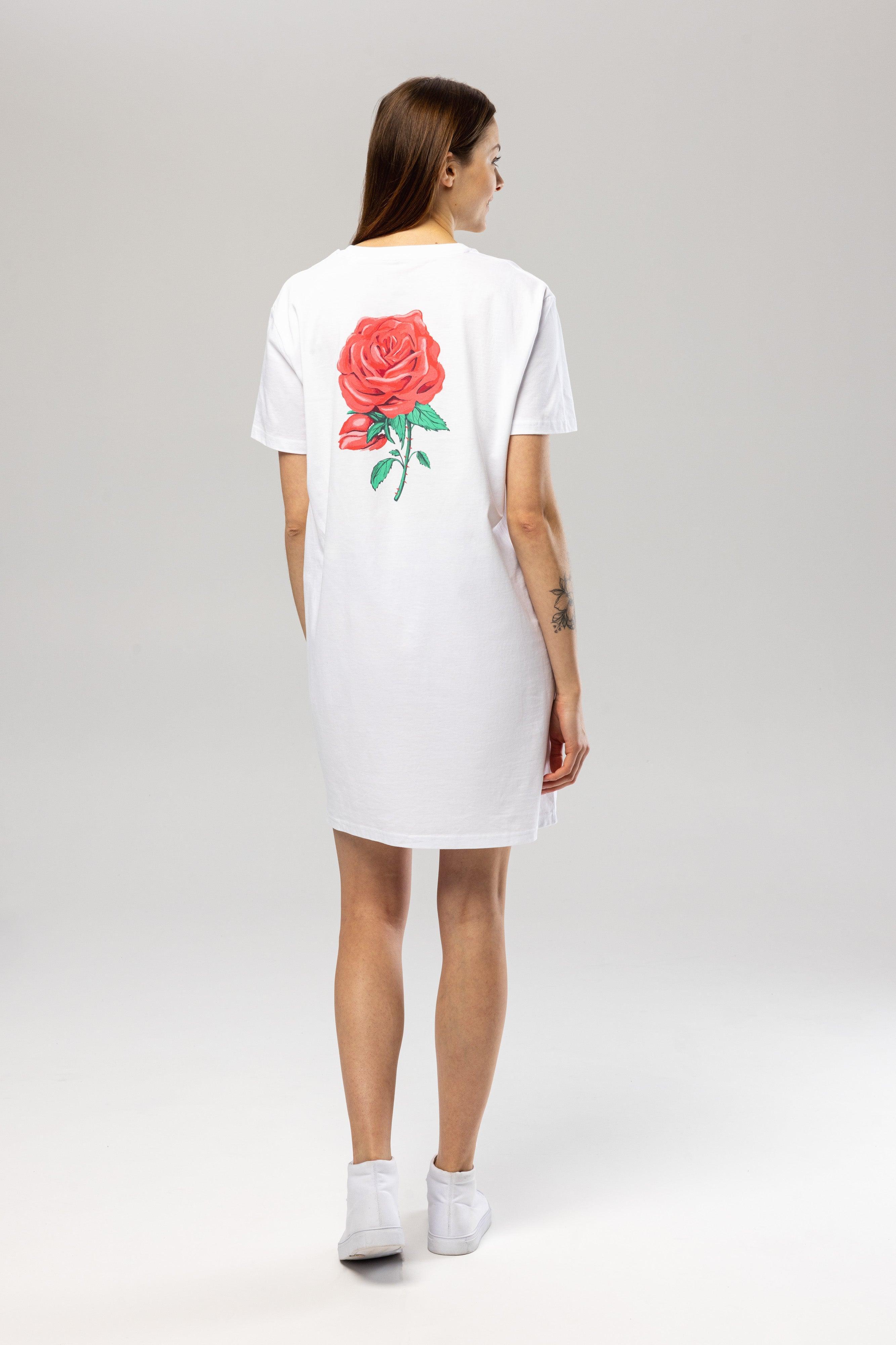 Flower T-Shirt Dress | Dresses | pitod.com