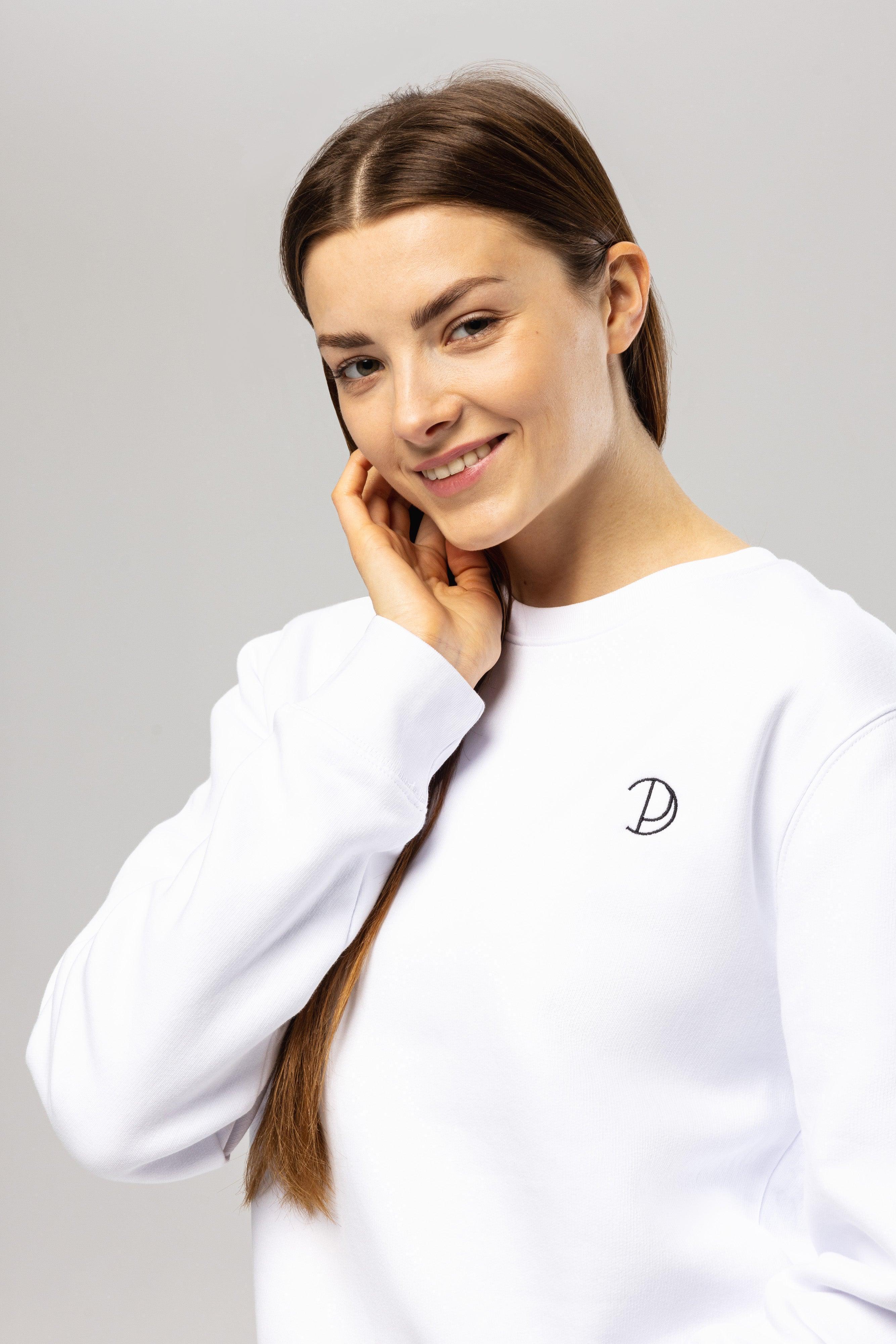 Embroidered Logo Sweatshirt | Sweatshirt | pitod.com