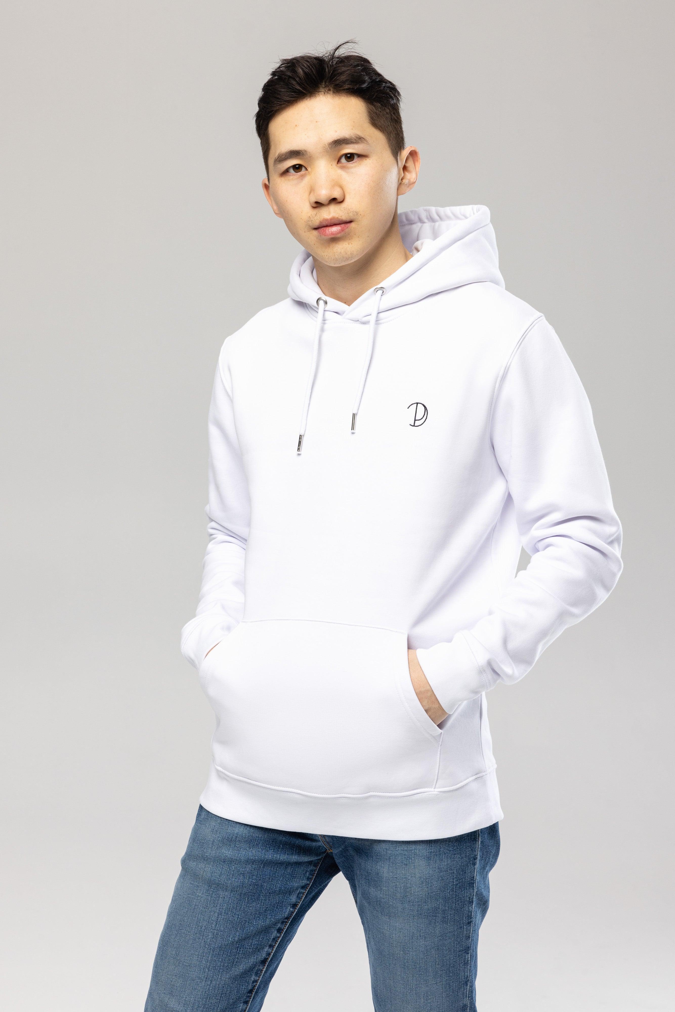 Embroidered Logo Hoodie | Hoodie | pitod.com