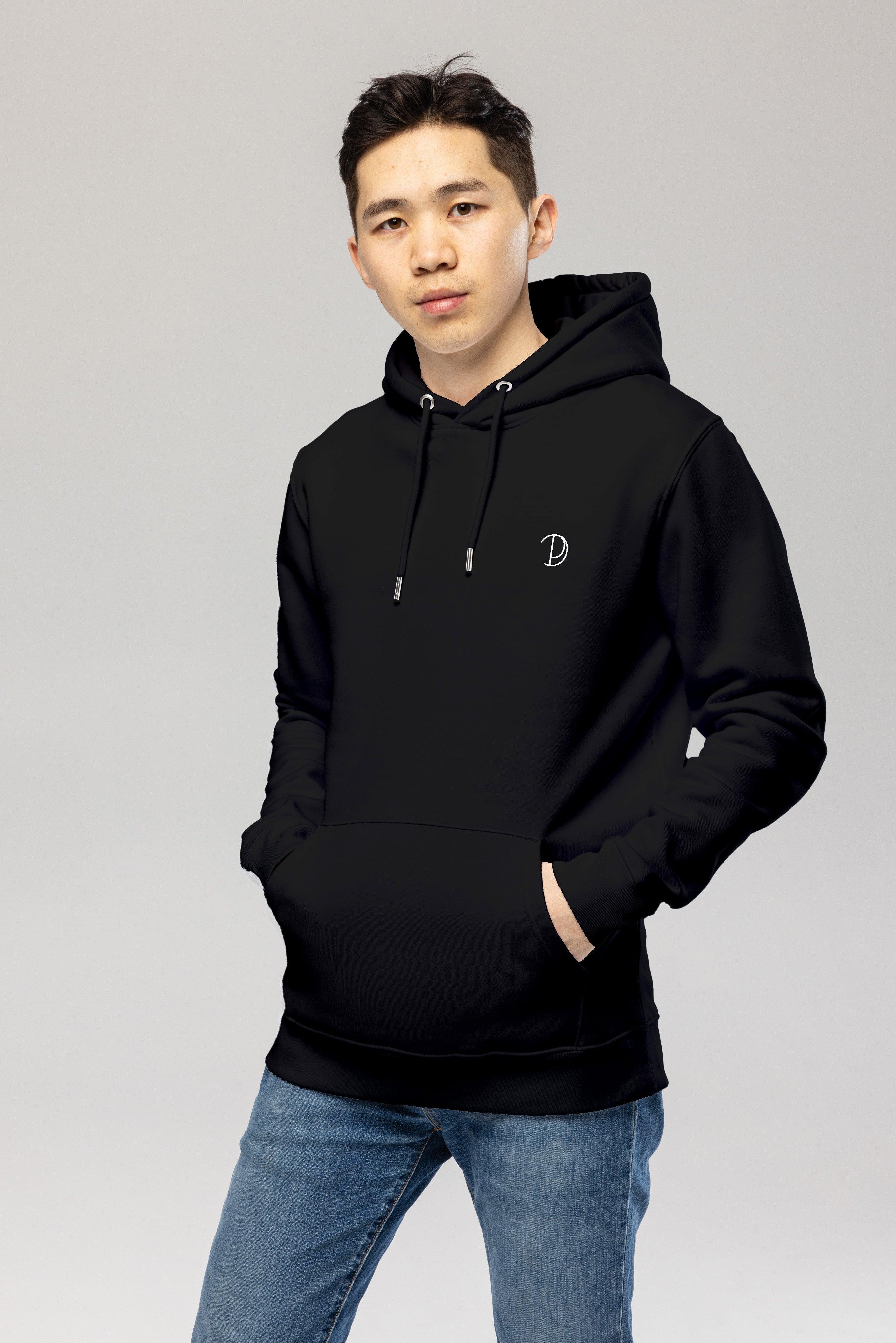 Embroidered Logo Hoodie | Hoodie | pitod.com