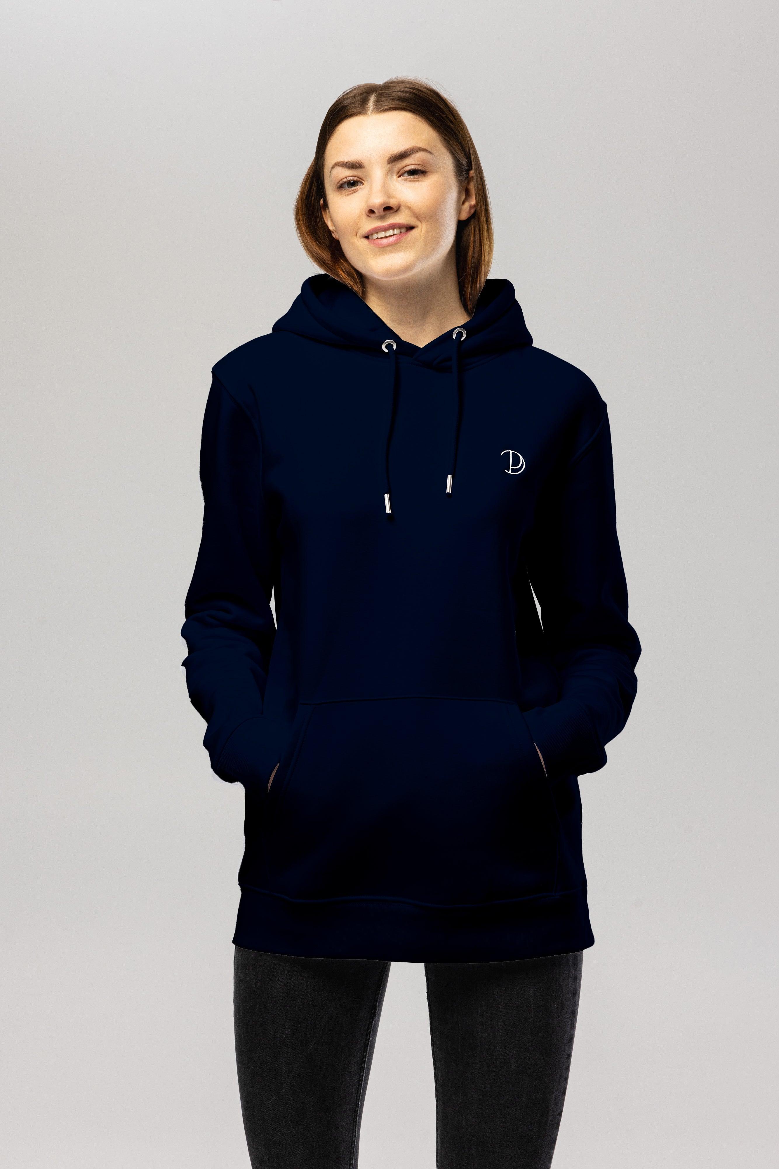 Embroidered Logo Hoodie | Hoodie | pitod.com
