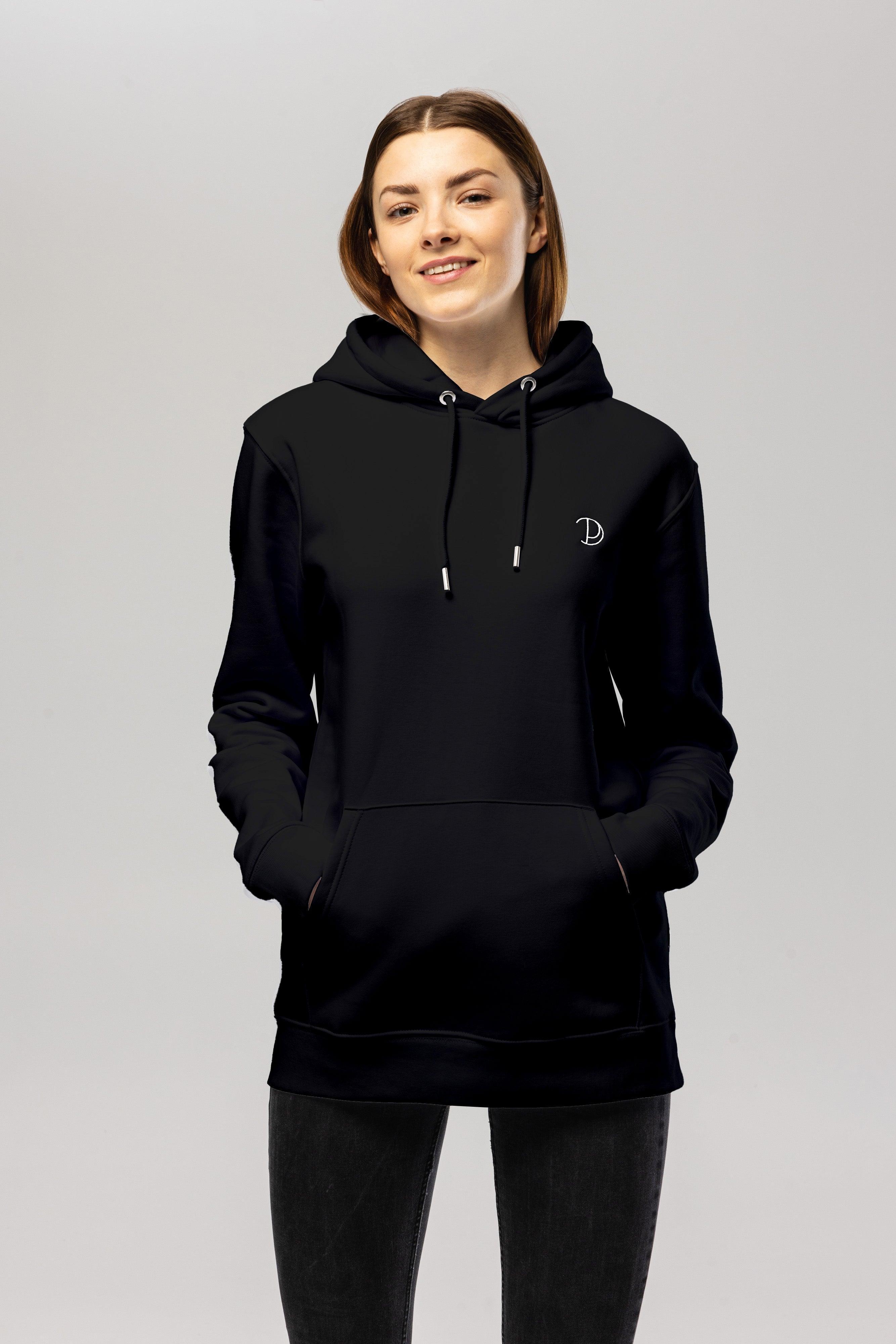 Embroidered Logo Hoodie | Hoodie | pitod.com