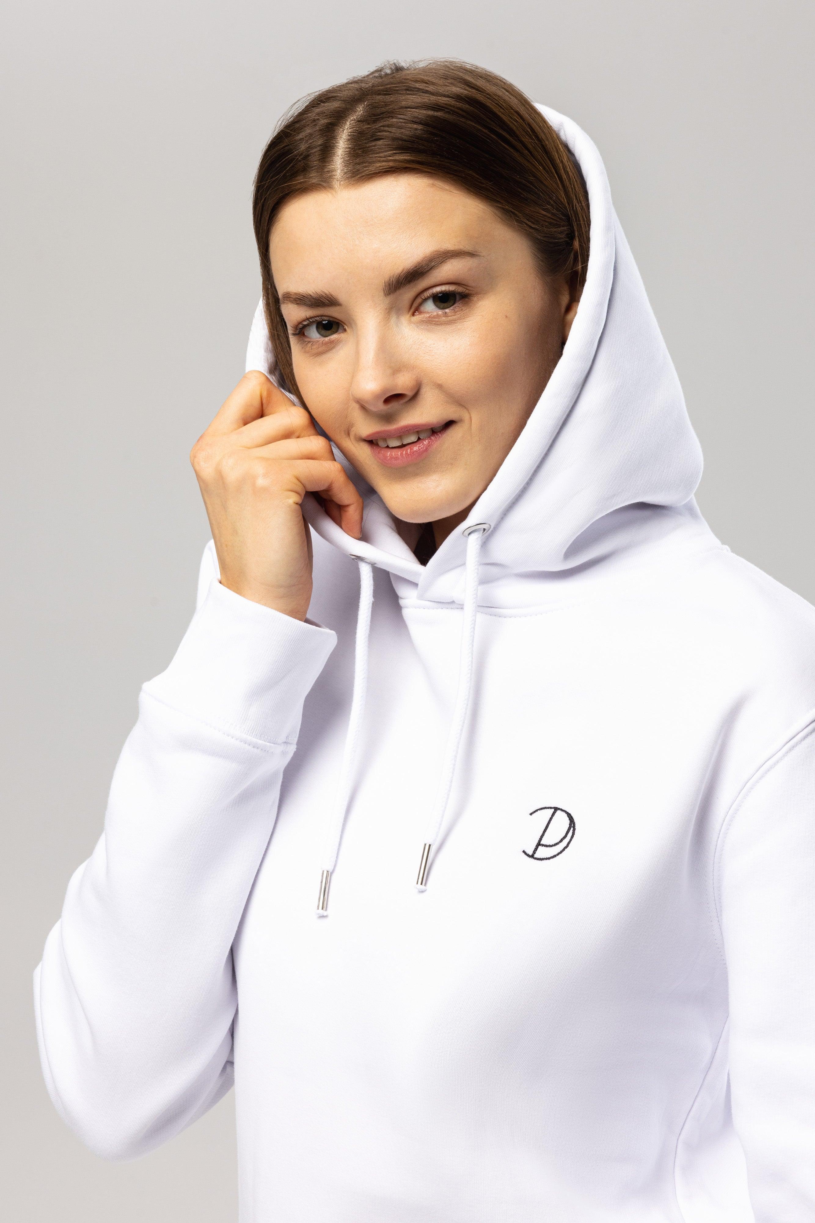 Embroidered Logo Hoodie | Hoodie | pitod.com