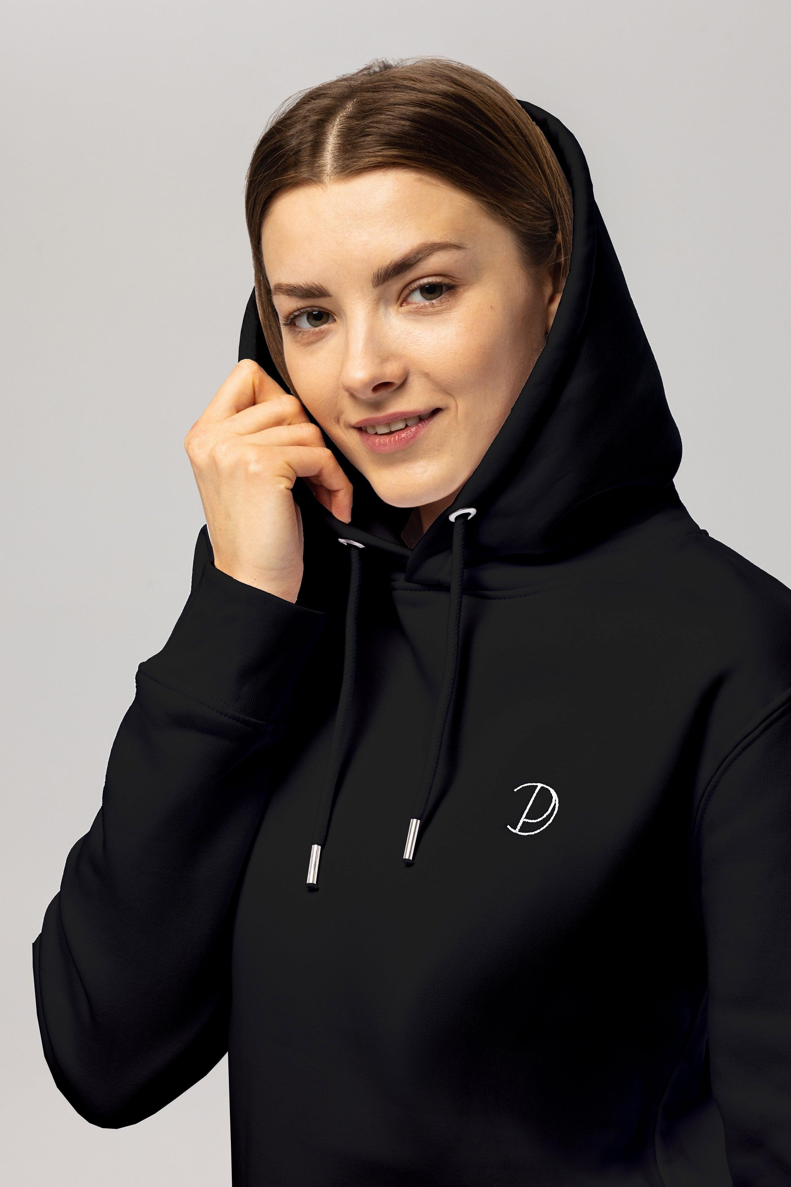 Embroidered Logo Hoodie | Hoodie | pitod.com