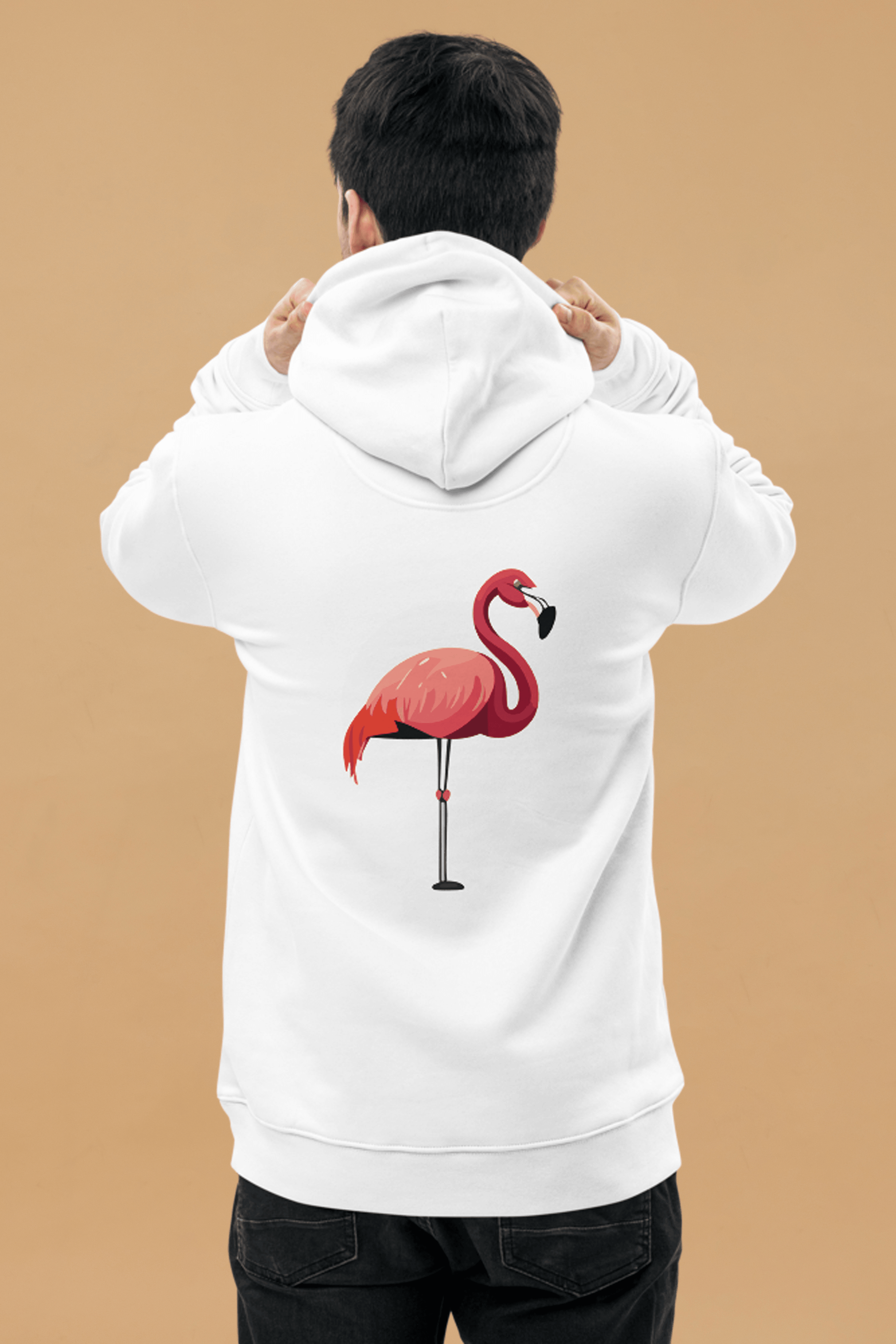 Flamingo-hoodie