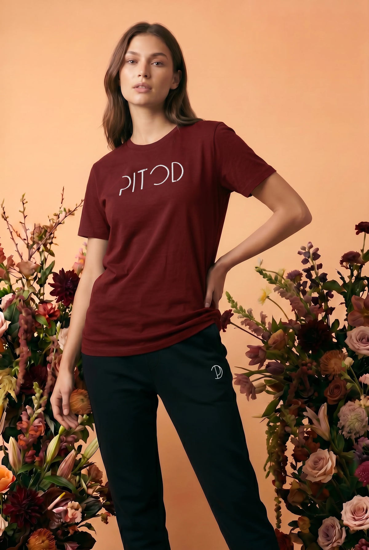 Embroidered T Shirt