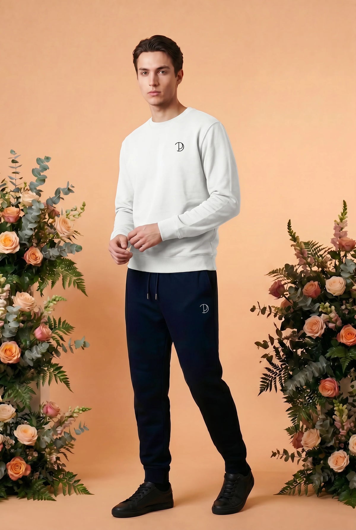Besticktes P Sweatshirt