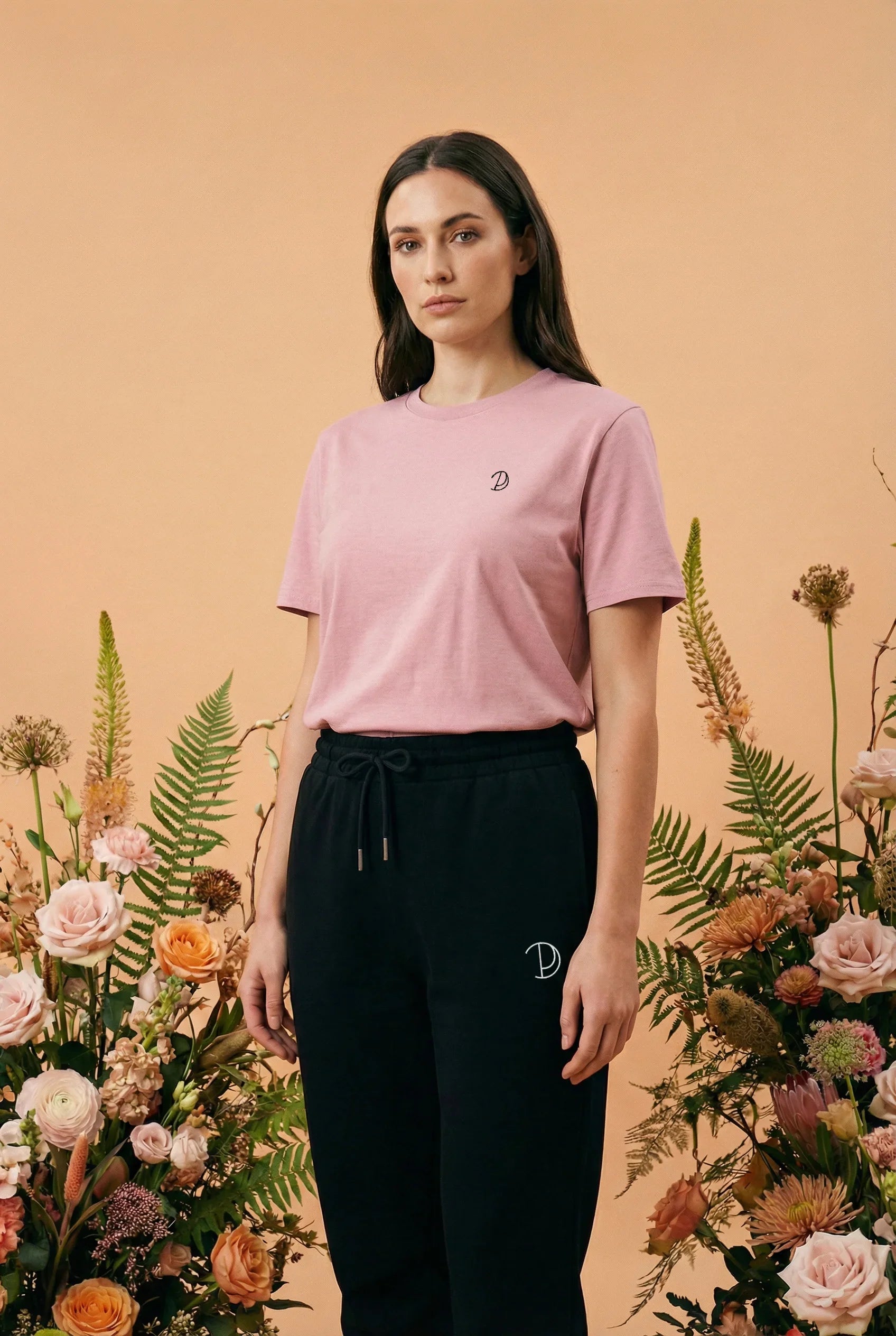 Broderet P-T-shirt