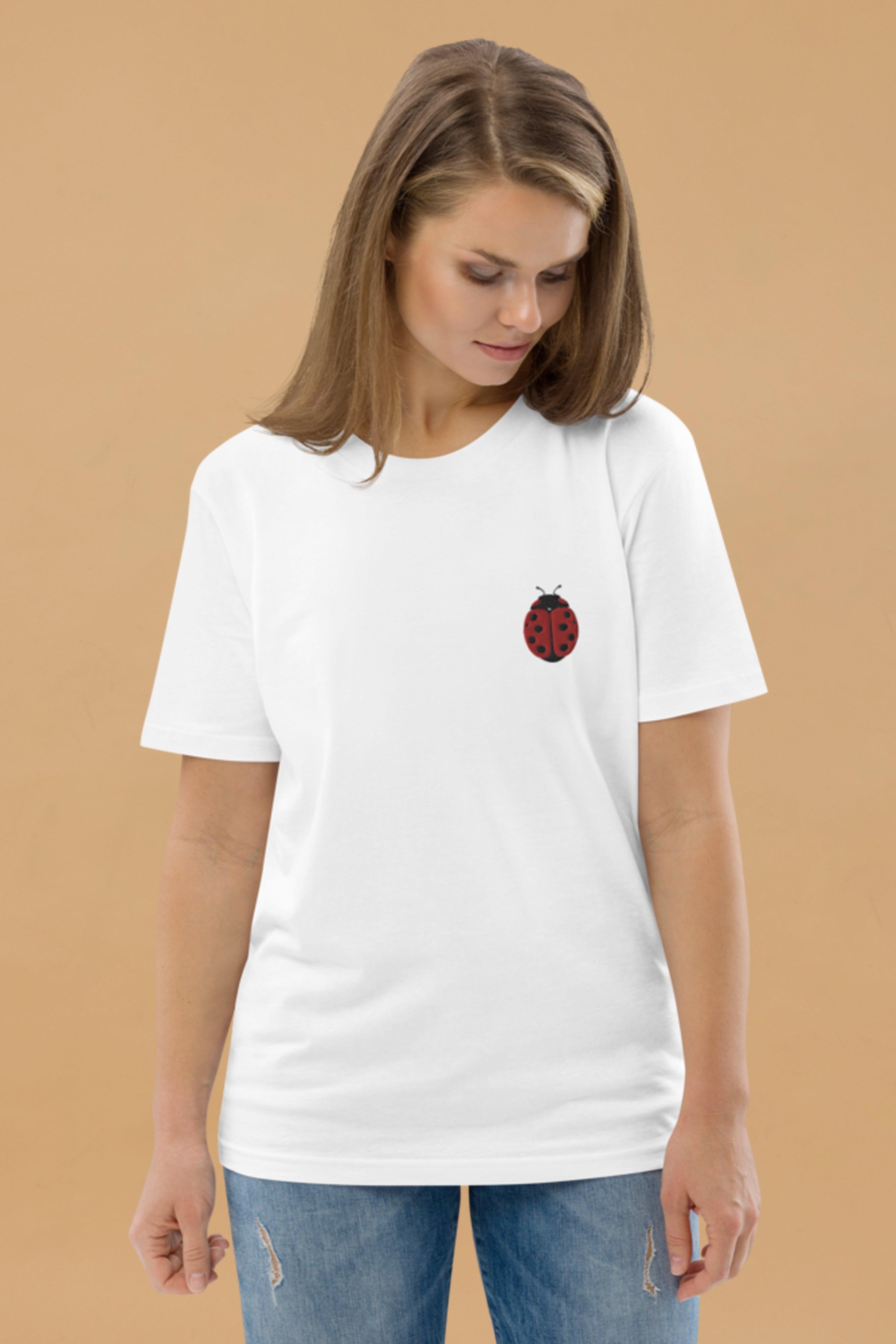 T-Shirt mit Marienkäfer-Motiv