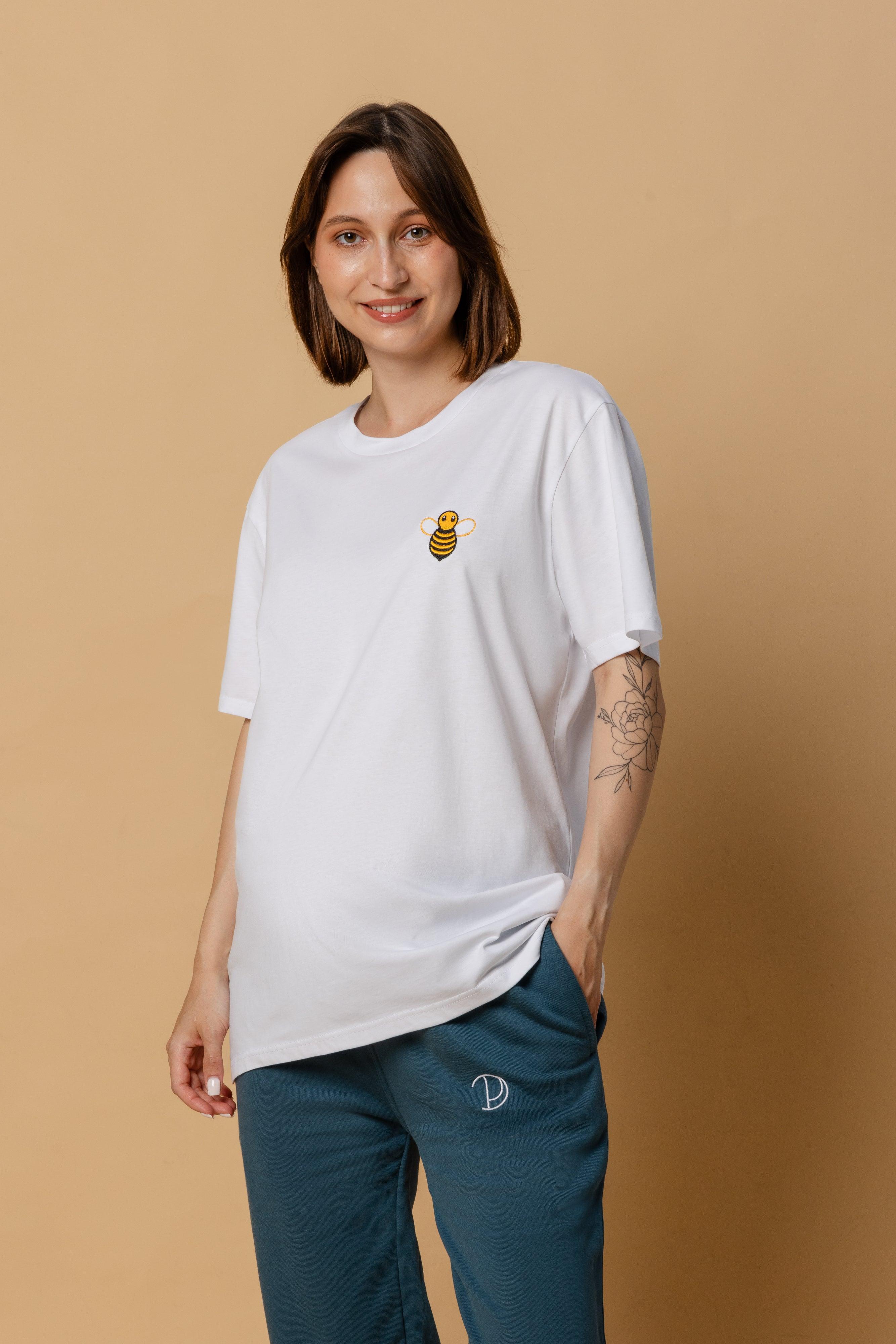 Embroidered Bee T-Shirt