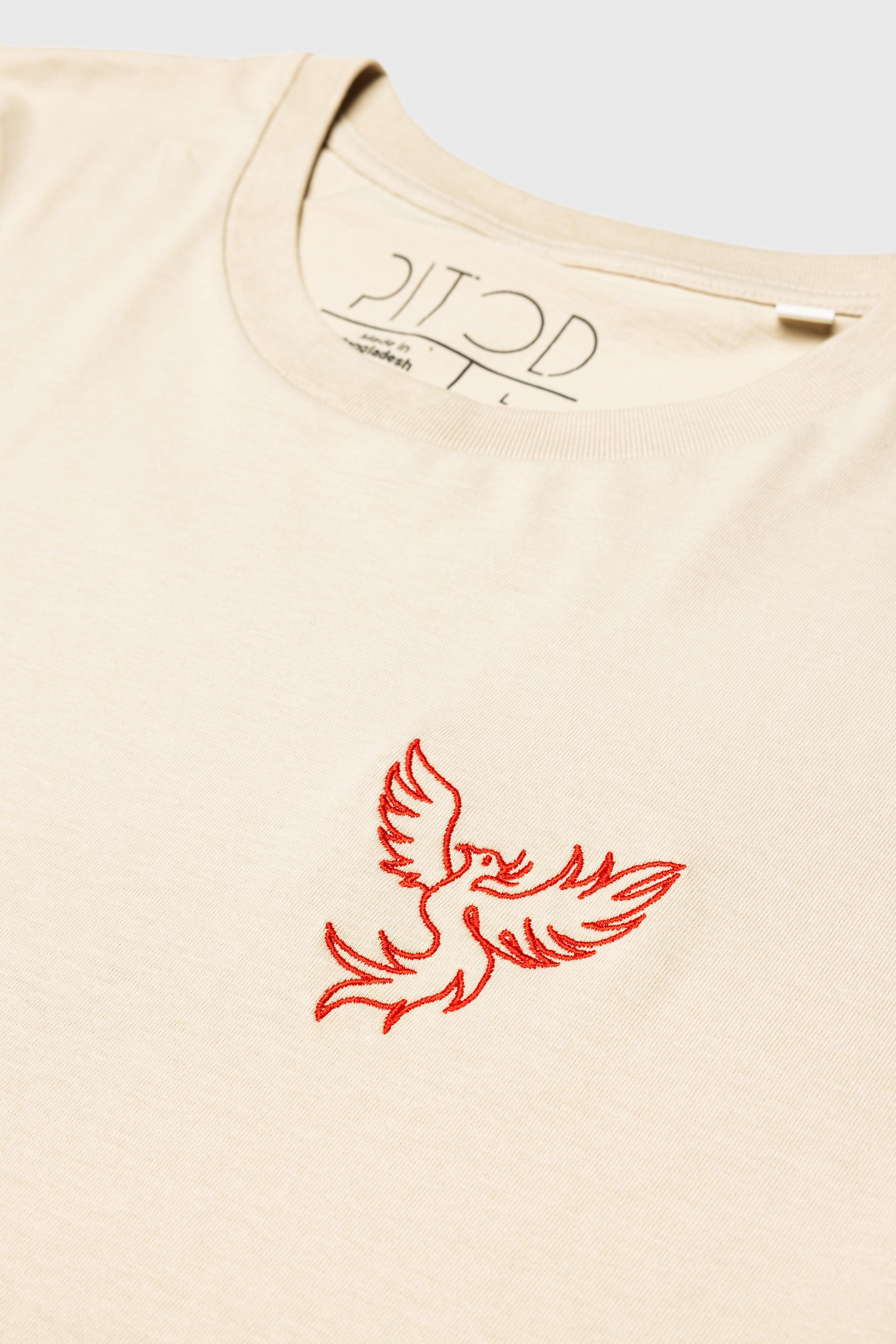 Embroidered Phoenix T-Shirt | T-Shirts | pitod.com