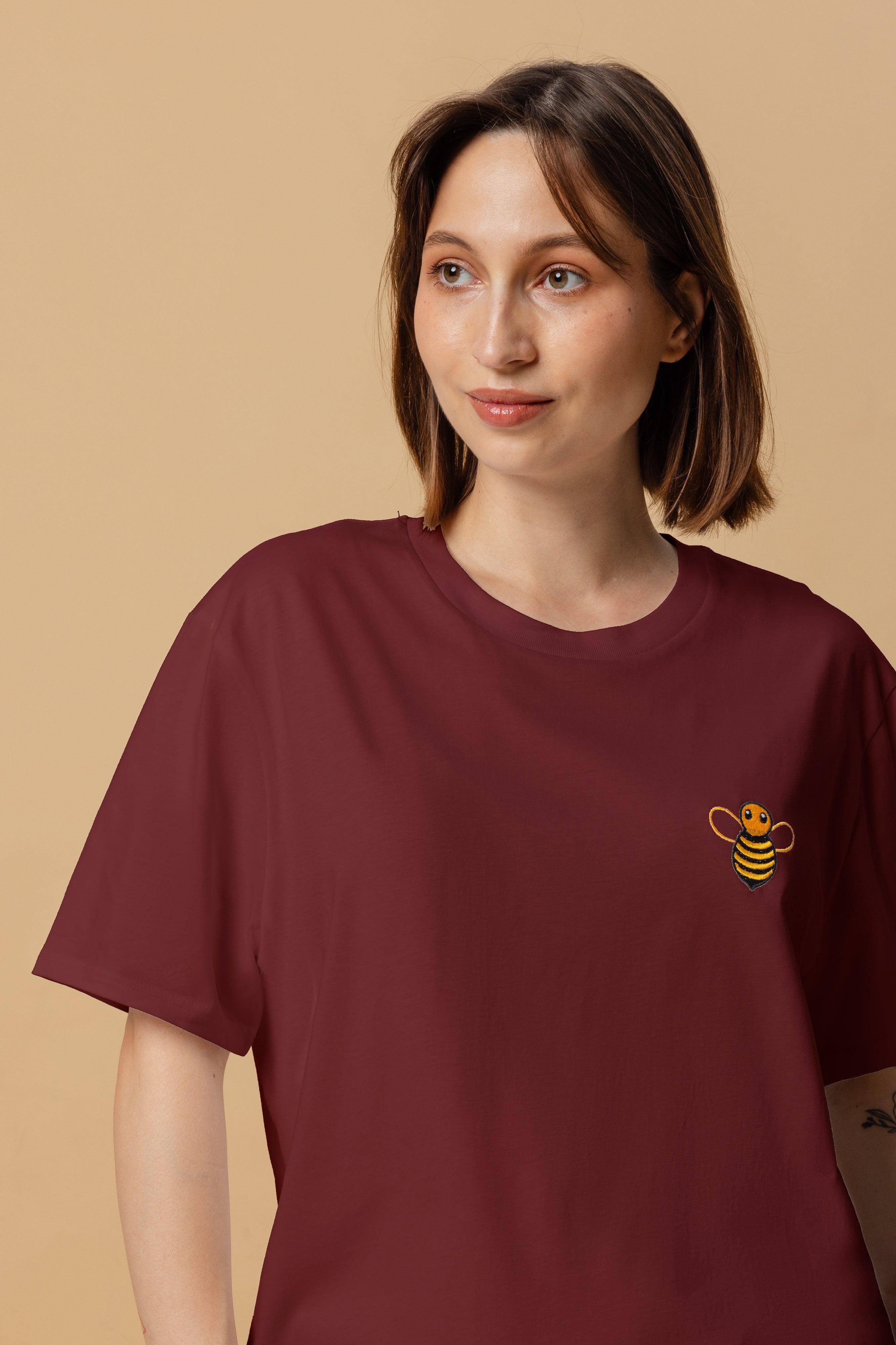 Embroidered Bee T-Shirt