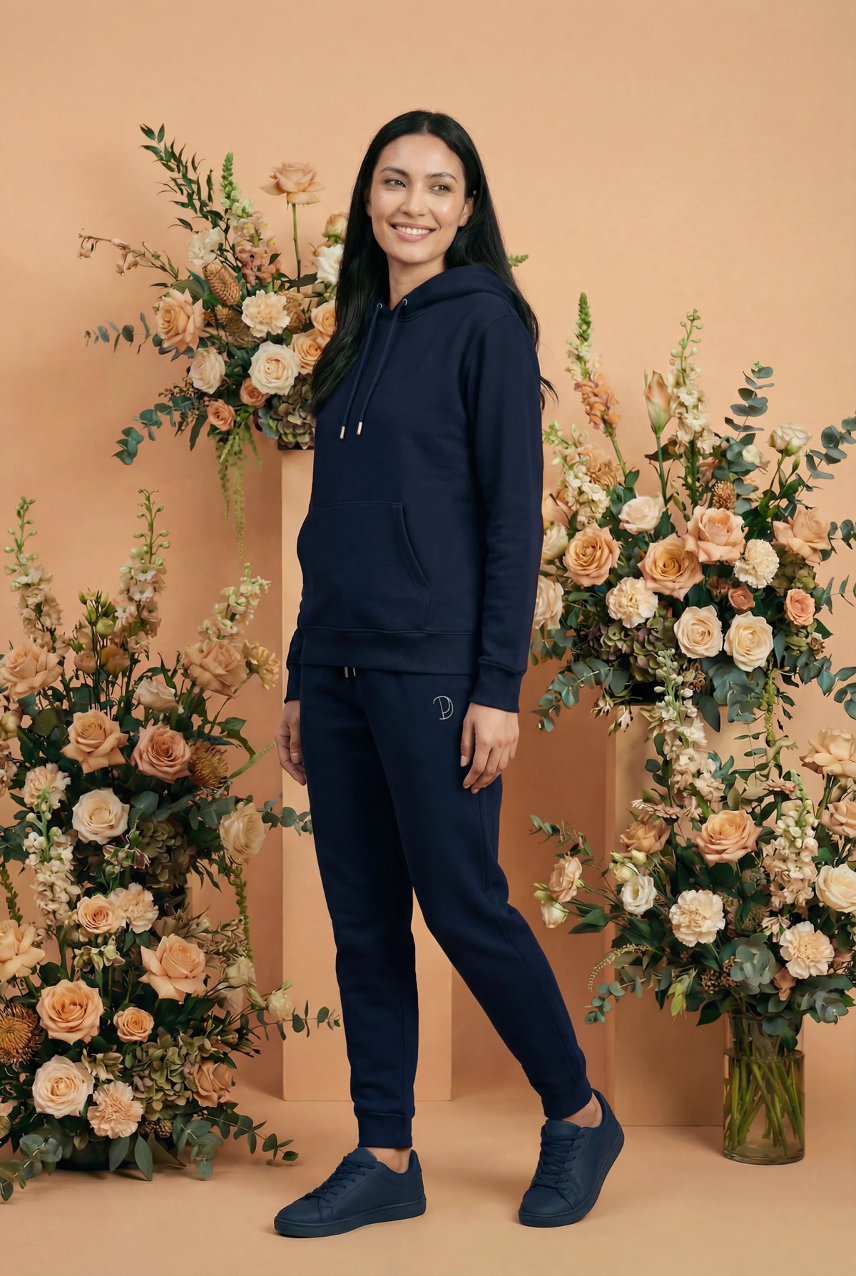 Pitod Navy Organic Cotton Hoodie – Unisex | Pitod | Size XXS