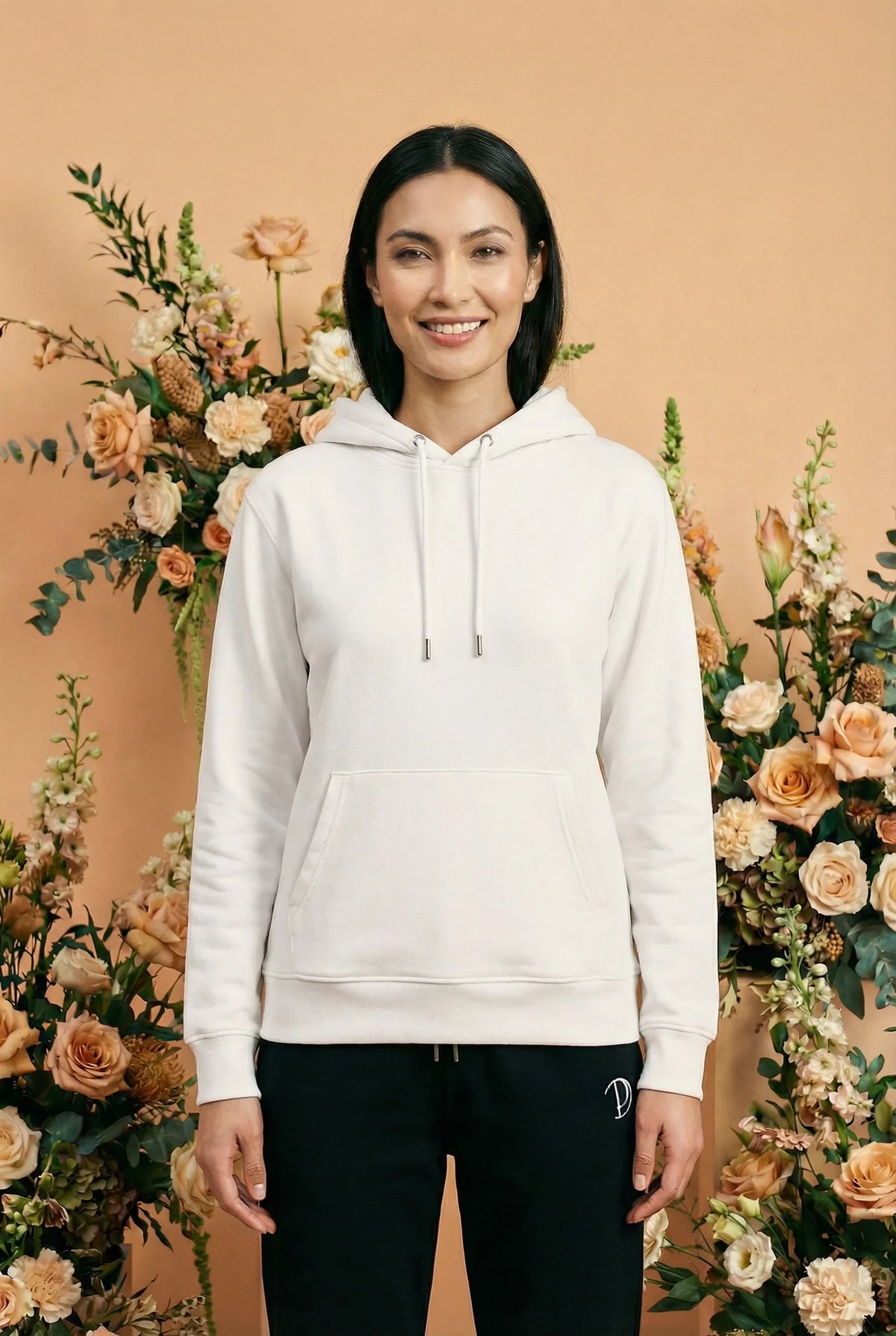 Pitod White Organic Cotton Hoodie – Unisex | Pitod | Size XXS