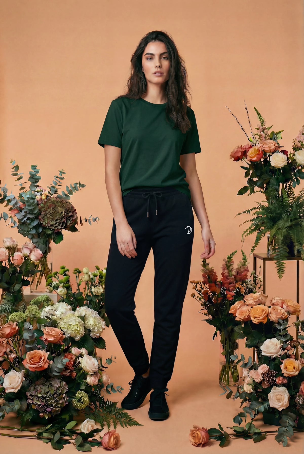 Pitod Glazed Green Organic Cotton T-Shirt – Unisex | Pitod | Size XXS