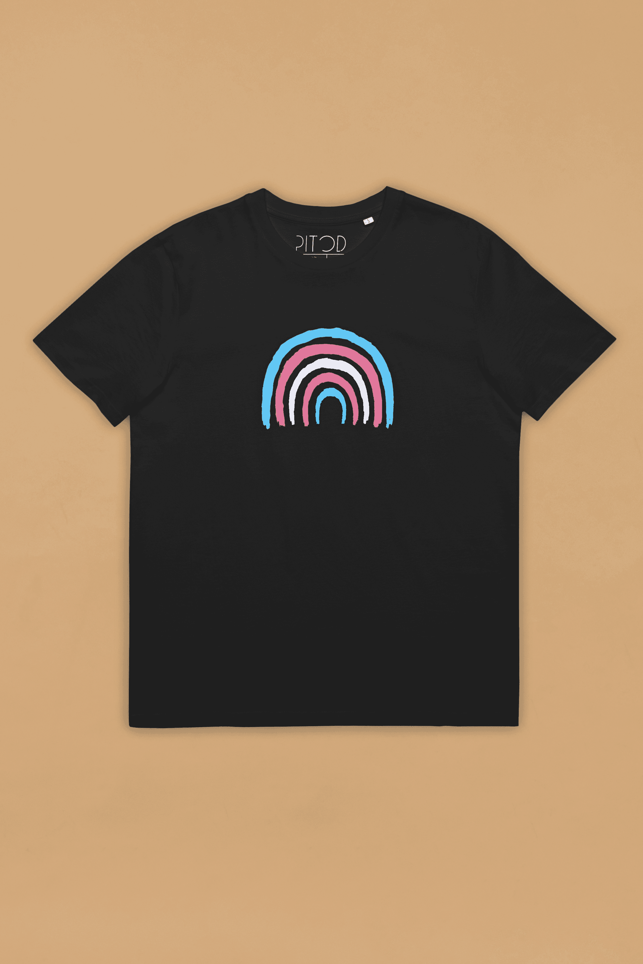 Transgender regenboog T-shirt