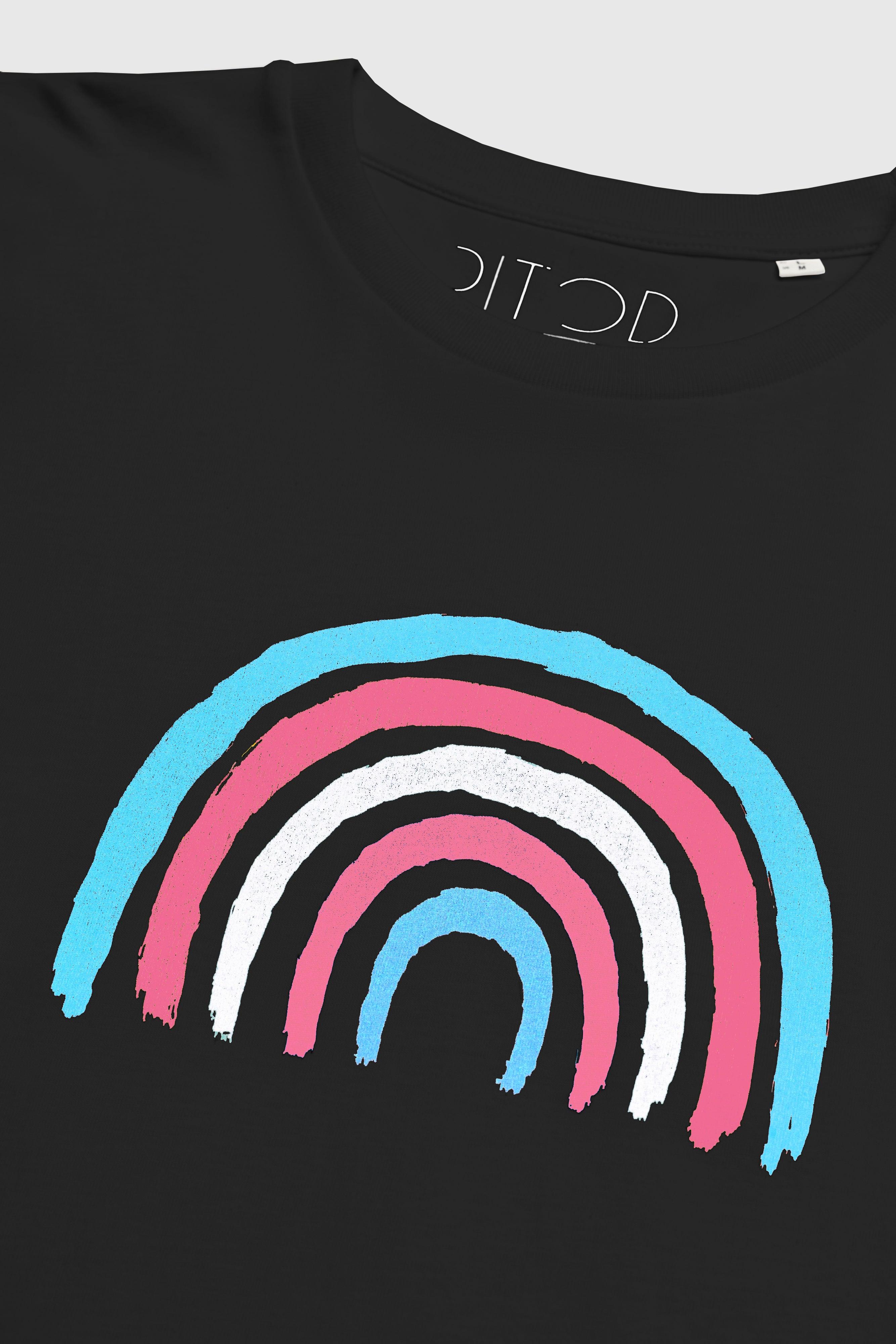 Transgender Rainbow T-Shirt | T-shirt | pitod.com