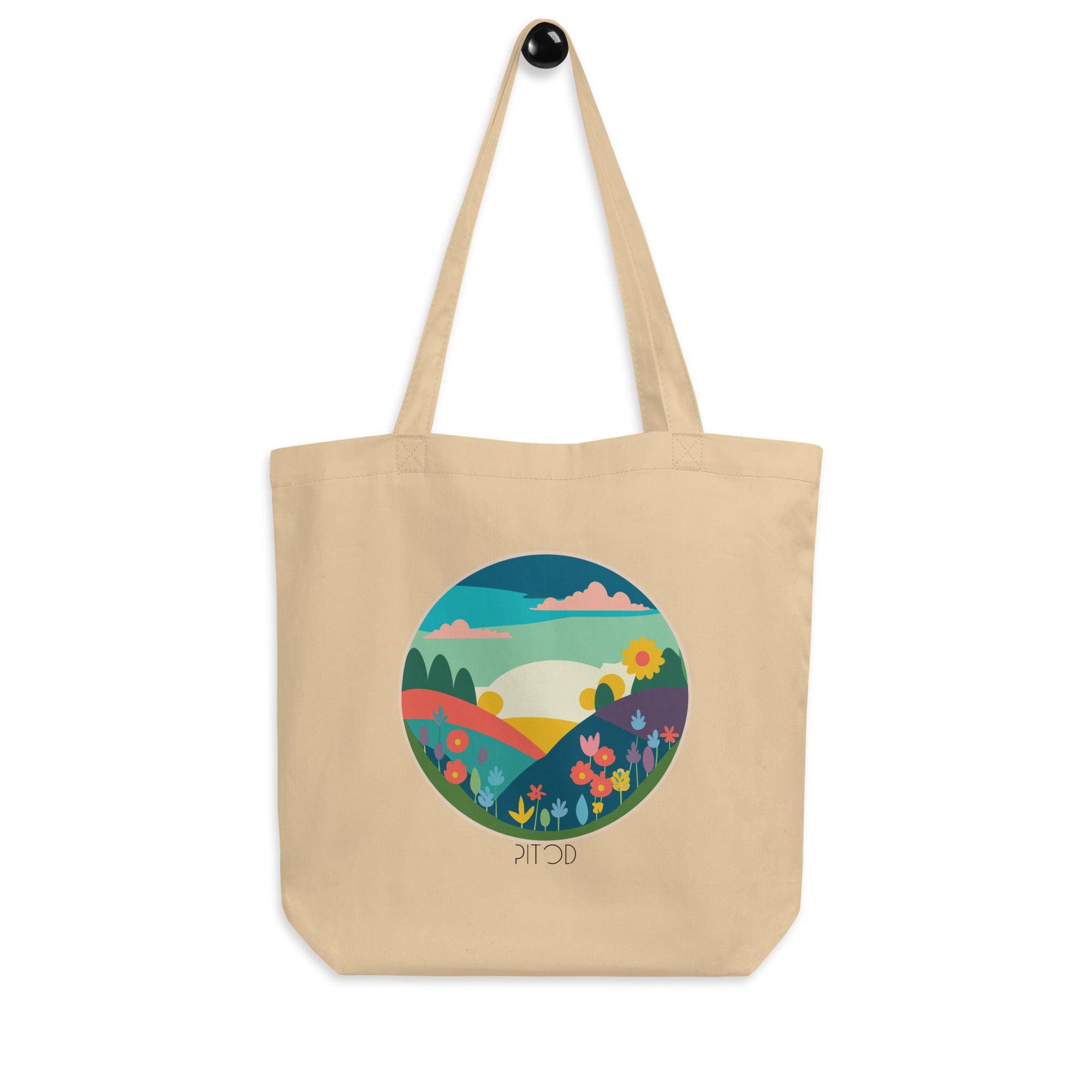 Spring Landscape Tote Bag | Shopping Totes | pitod.com