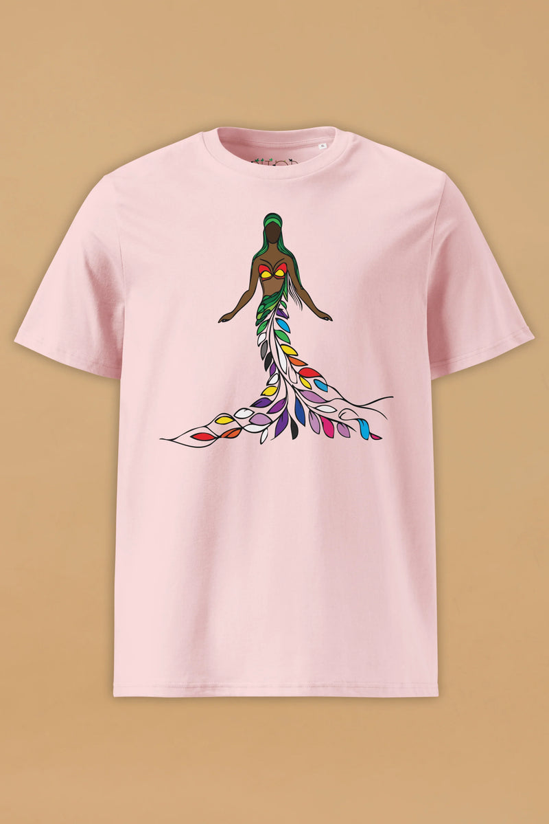 Moeder Natuur T-shirt Katoenen roze T-shirts Aanbiedingsprijs €42,95
