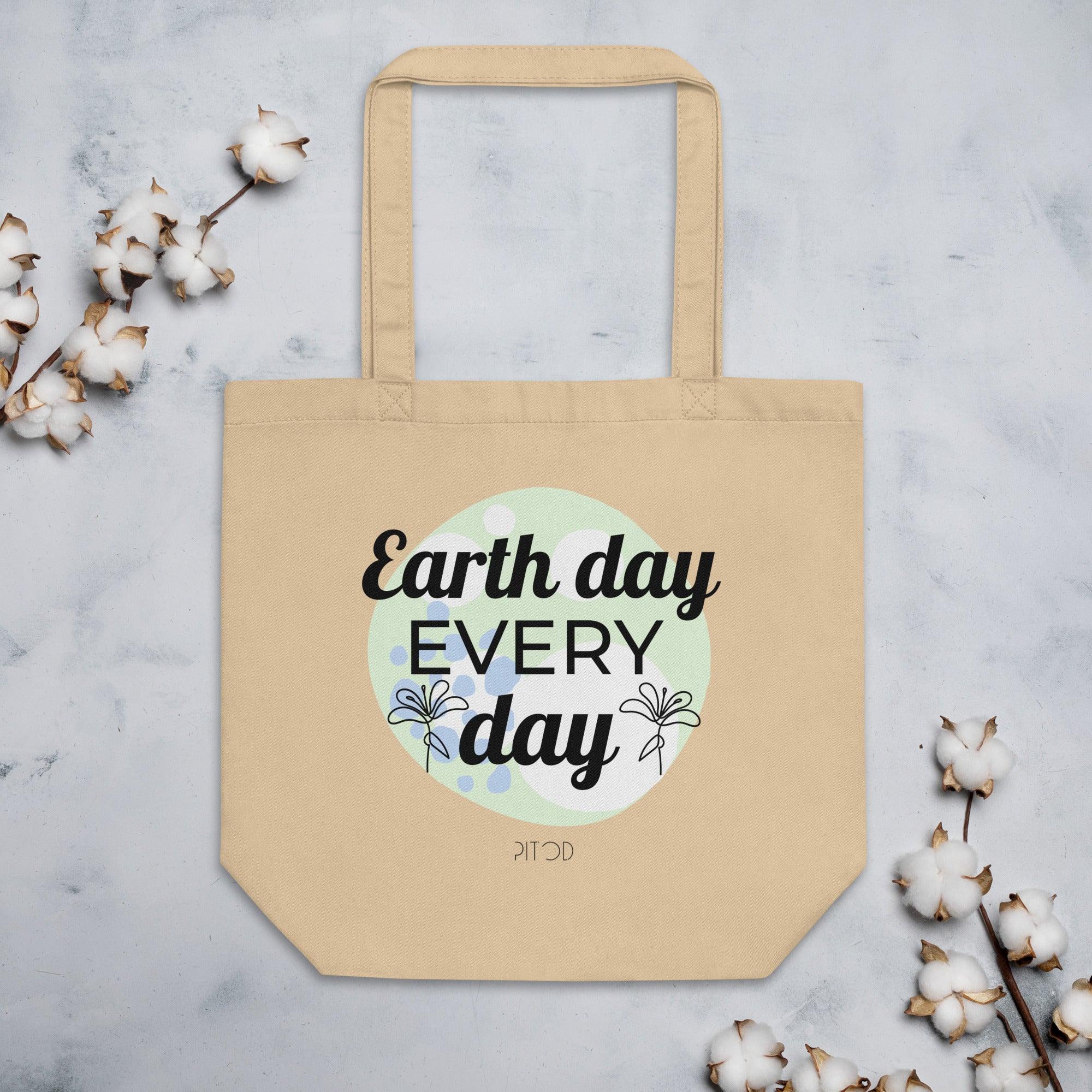 Earth Day Tote Bag | Shopping Totes | pitod.com
